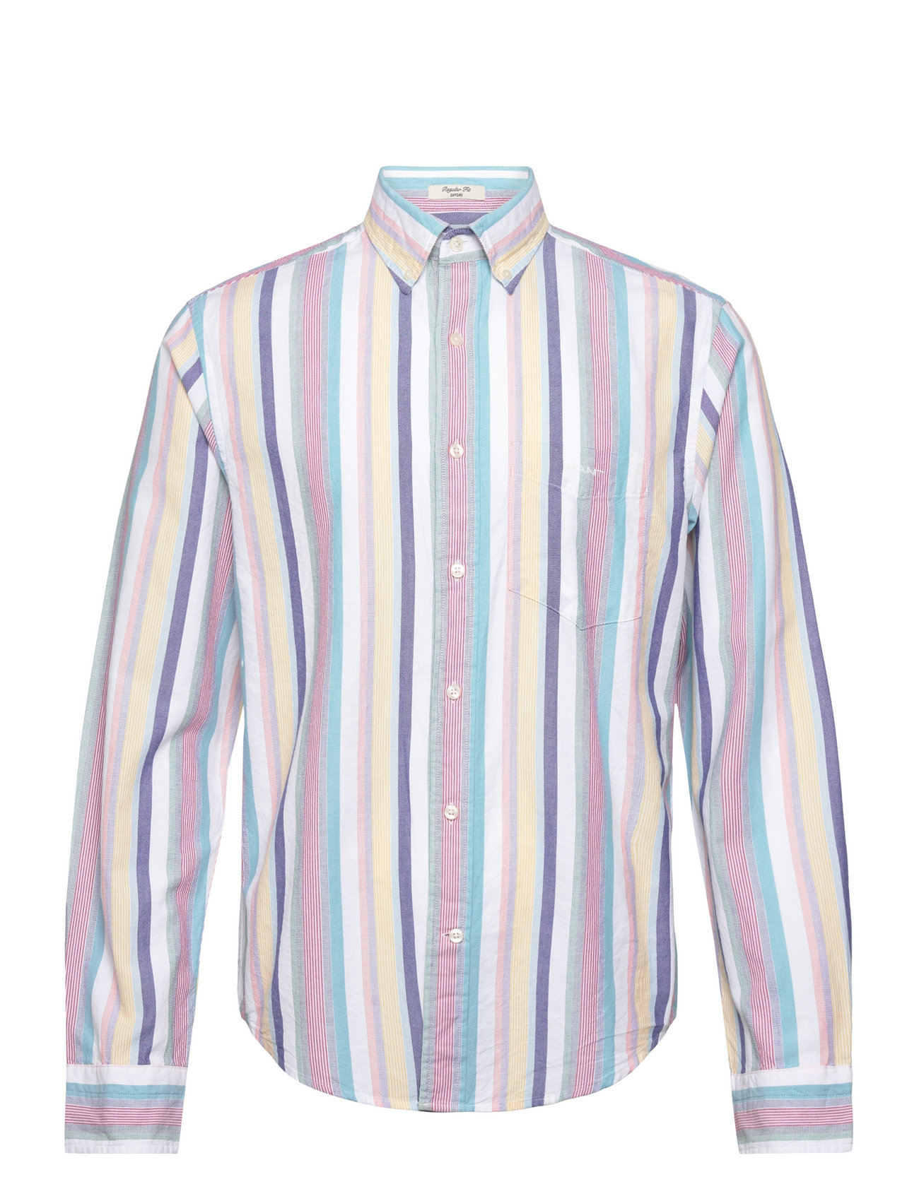Slecht garage stropdas GANT Reg Ut Oxford Multi Stripe Shirt - Casual overhemden - Boozt.com