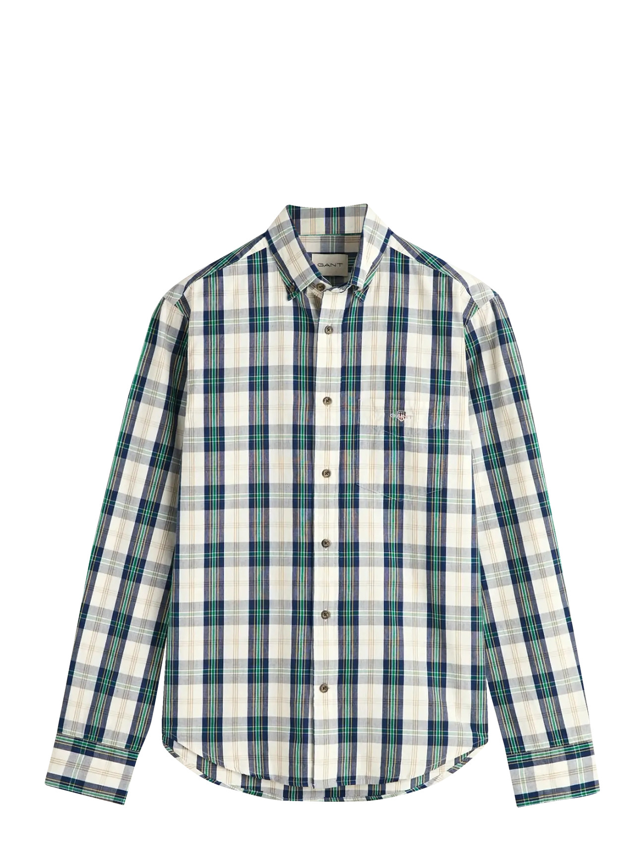 GANT Reg Ut Archive Poplin Check Shirt Patterned - S - Herren
