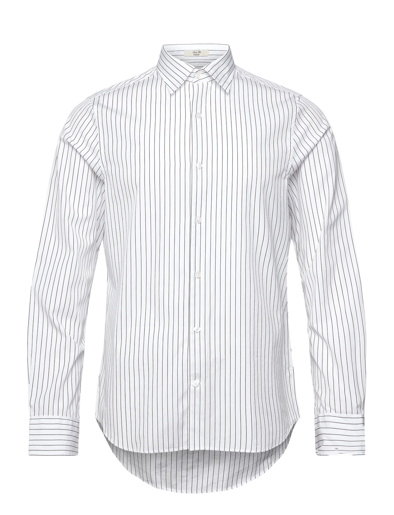 GANT Slim Formal Pinstripe Shirt Weiß - M - Herren