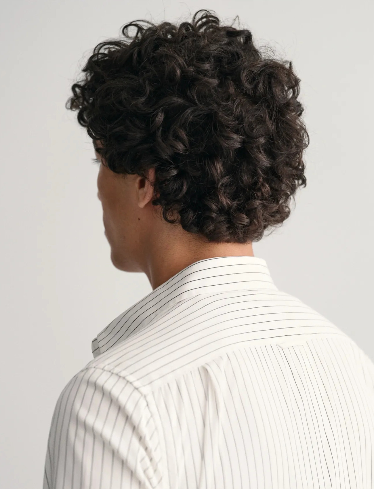 GANT Slim Formal Pinstripe Shirt, XL, White, Skjorter > Business Shirts, Herre