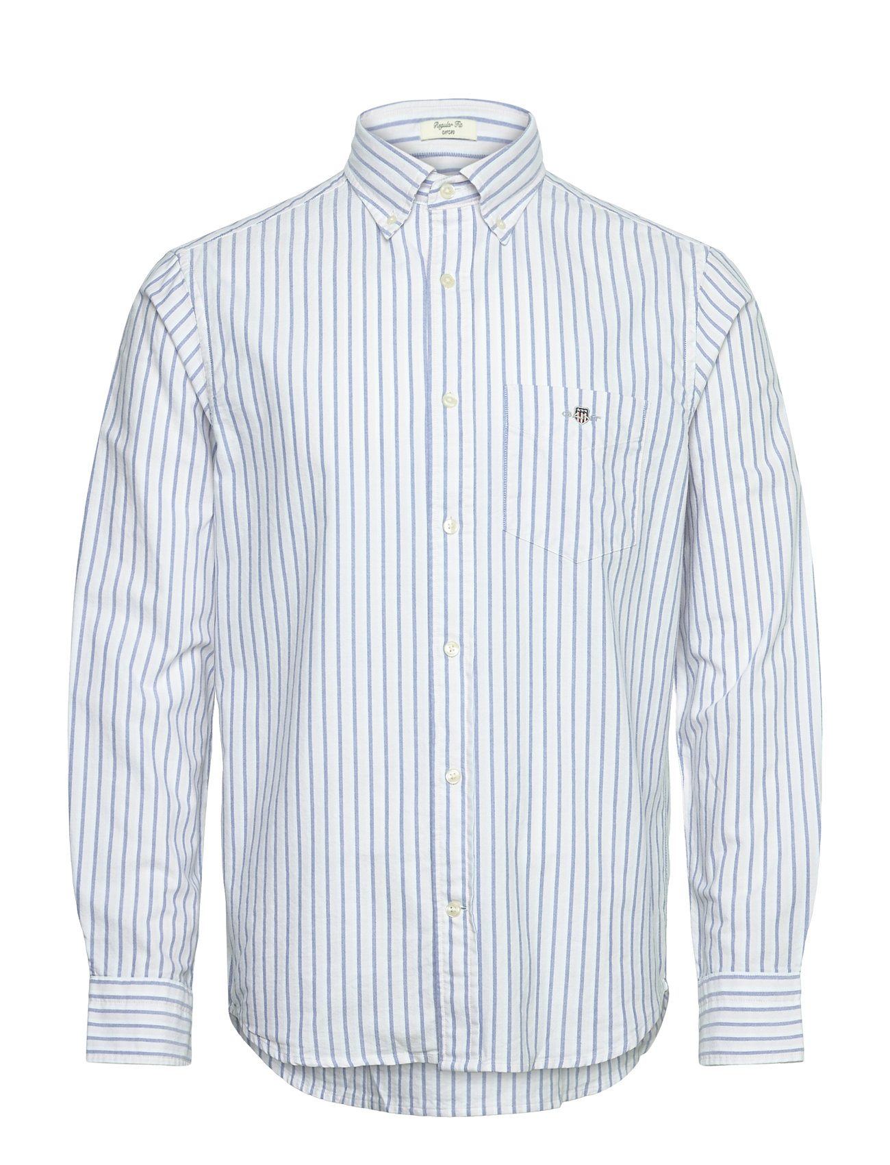 GANT Reg Classic Oxford Stripe Shirt Blå