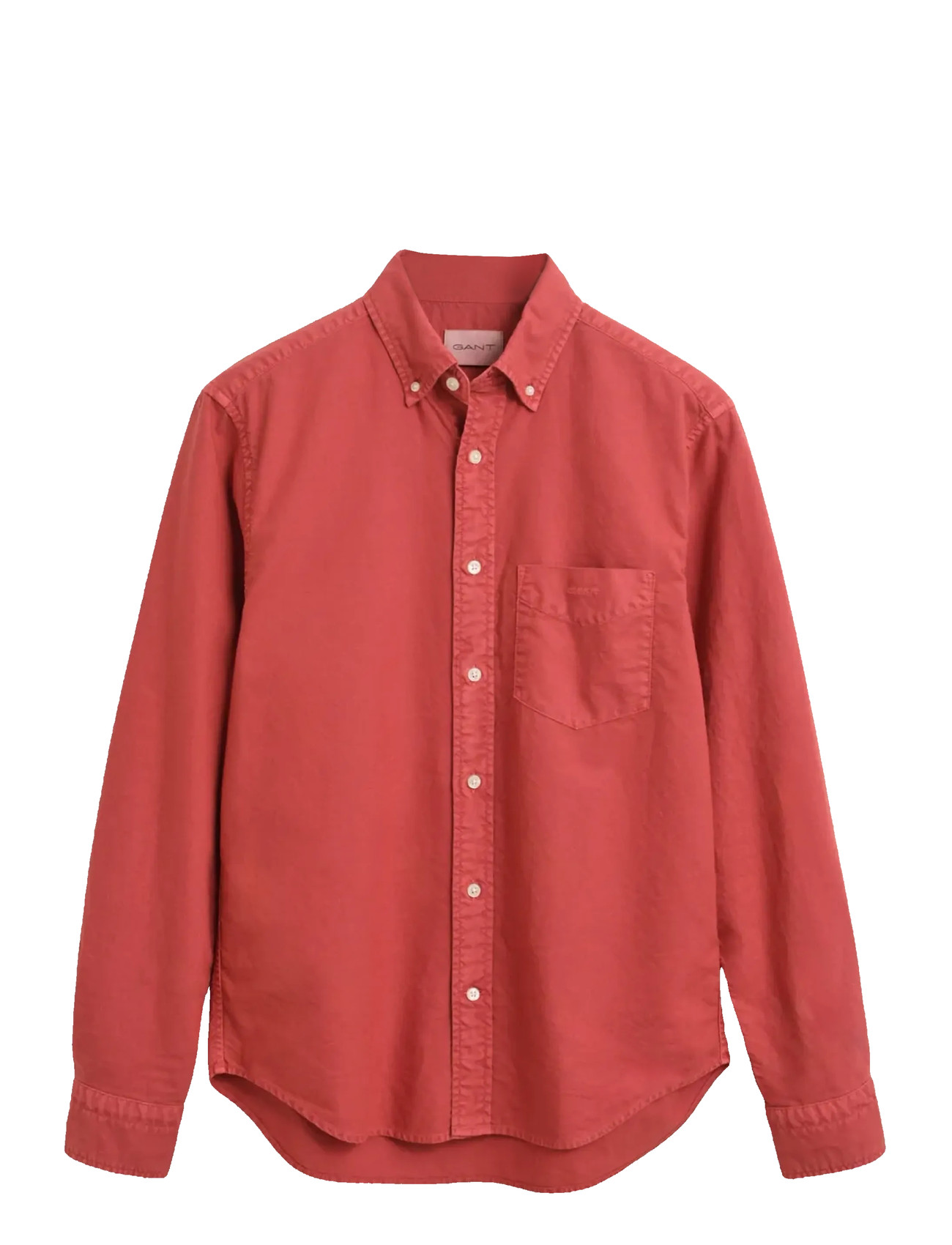 GANT Reg Gmnt Dyed Archive Oxford Shirt Rot - L - Herren