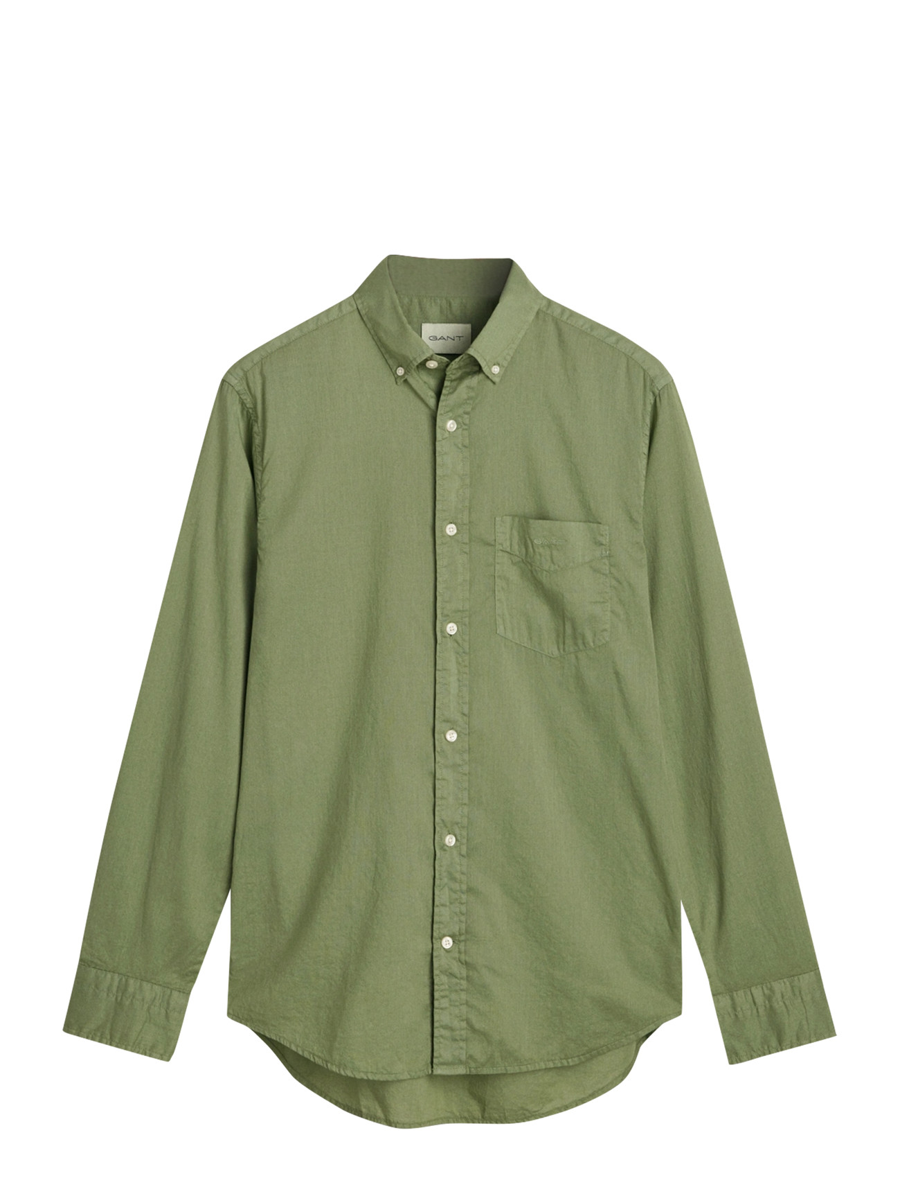 GANT Reg Sunfaded Voile Shirt Grün - M - Herren