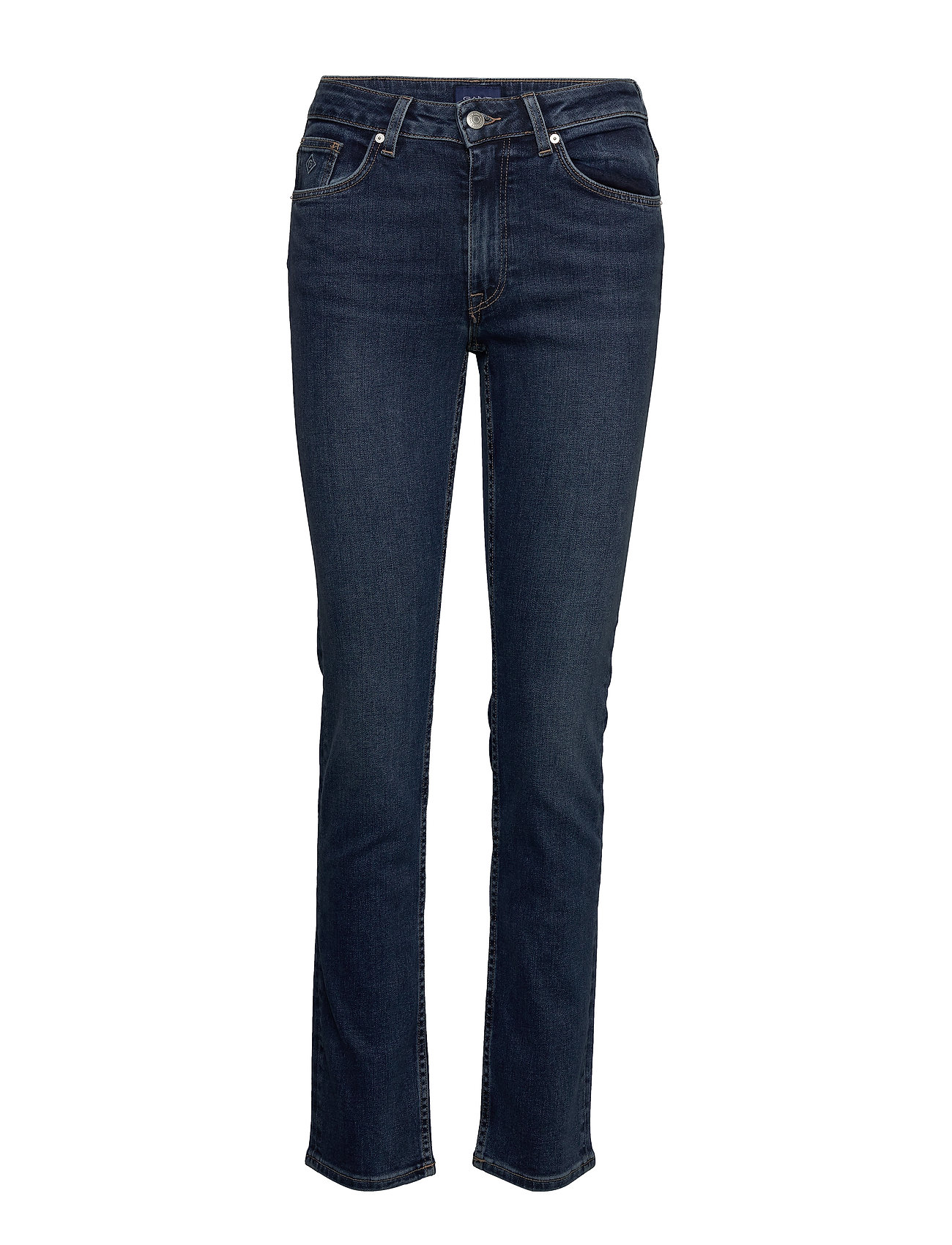 Gant Slim Super Stretch Jeans Dark Blue Worn In 101 94 Large Selection Of Outlet Styles Booztlet Com