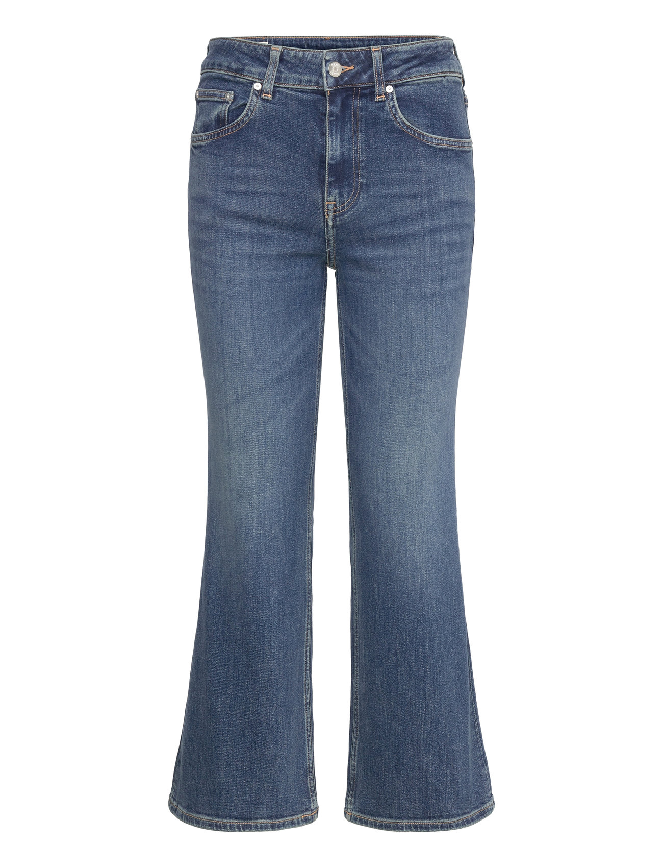 GANT Cropped Kick Flare Denim Blau - 26 - Damen