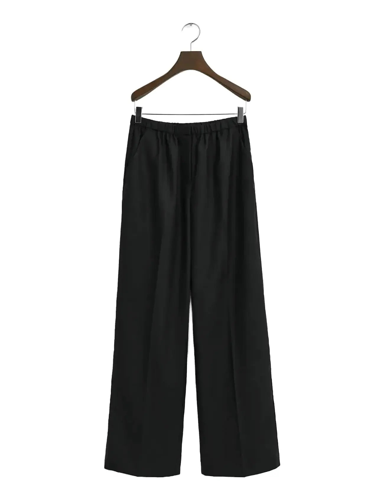 GANT Wolle Blend Pull On Hosen Schwarz - 34 - Damen