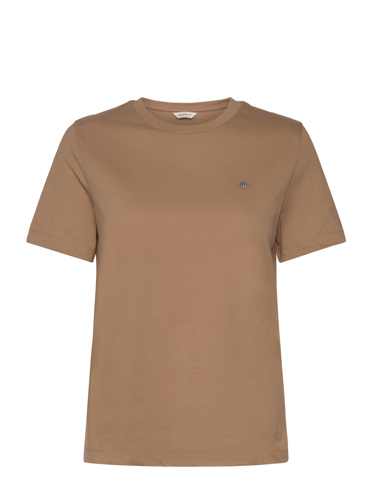 Reg Shield Ss T-Shirt Brown GANT