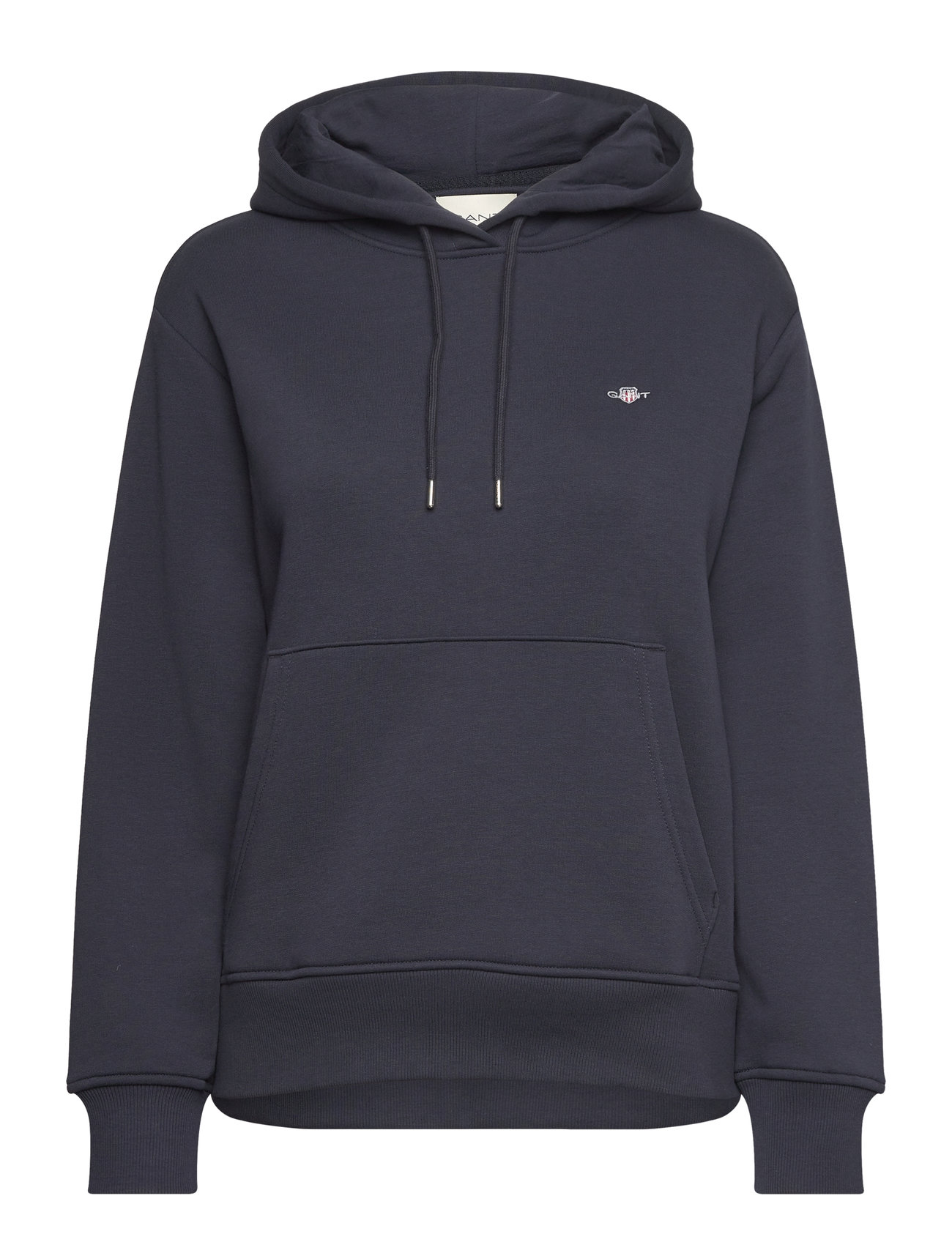 GANT Shield Hoodie Marinblå