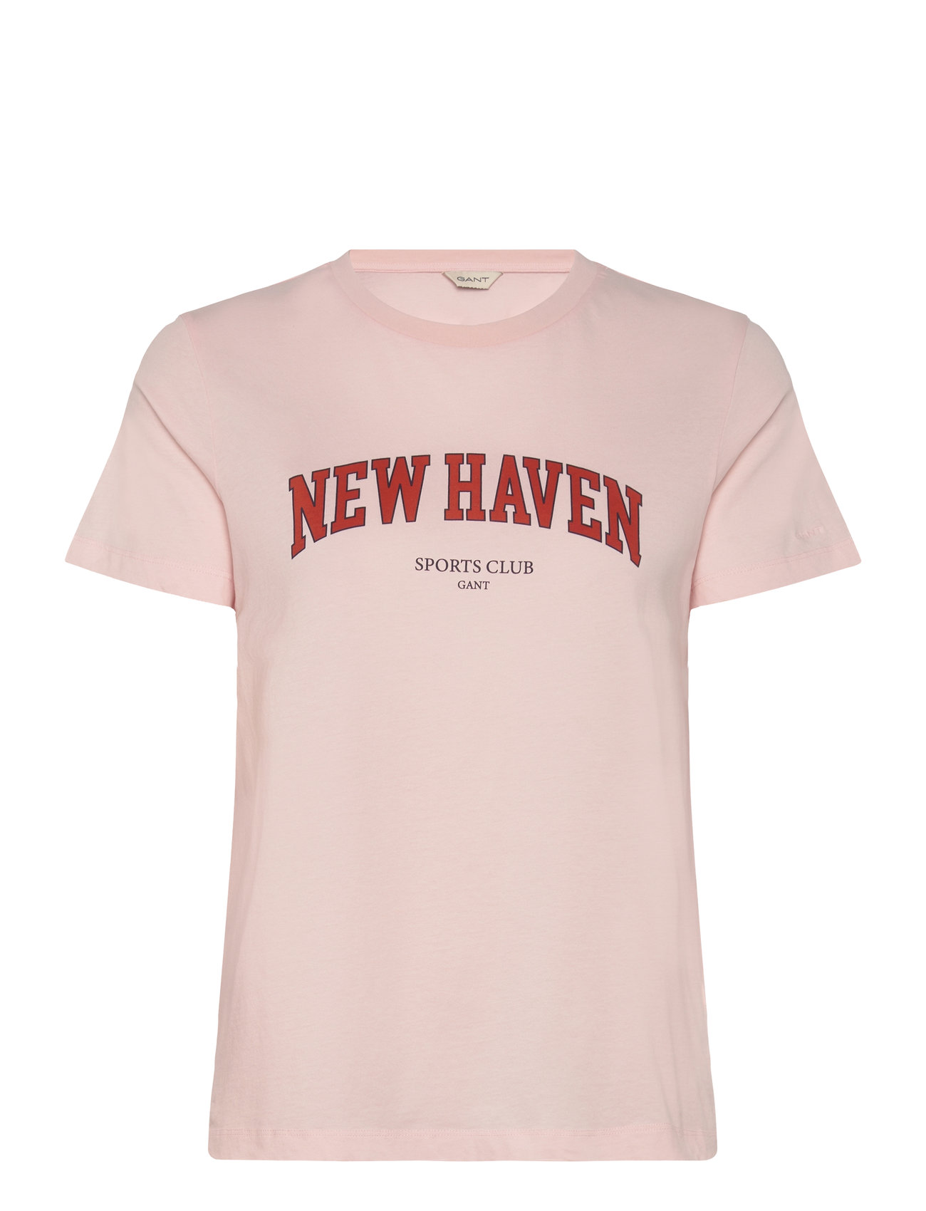 GANT Reg Graphic Ss T-Shirt, M, Pink, T-Shirts & Toppe > Kortærmede, Dame