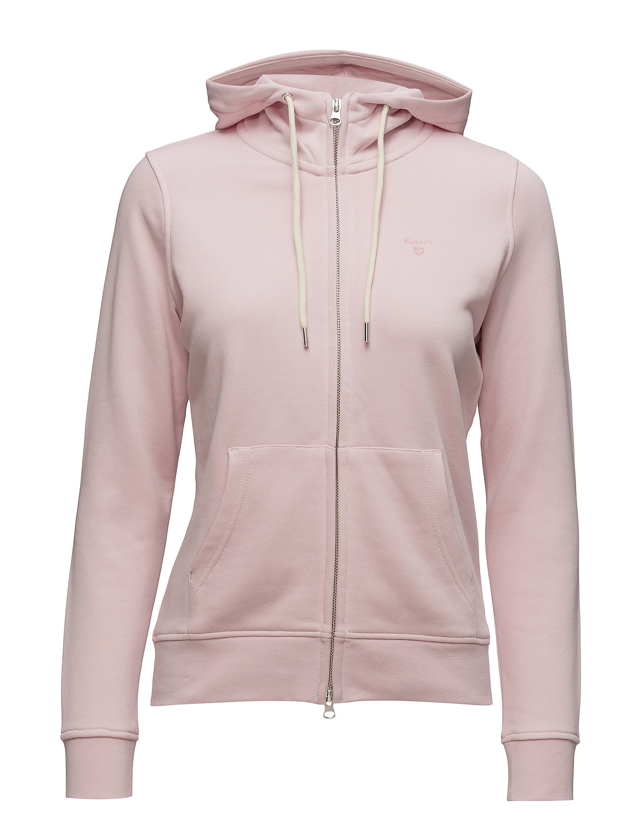 pink gant hoodie