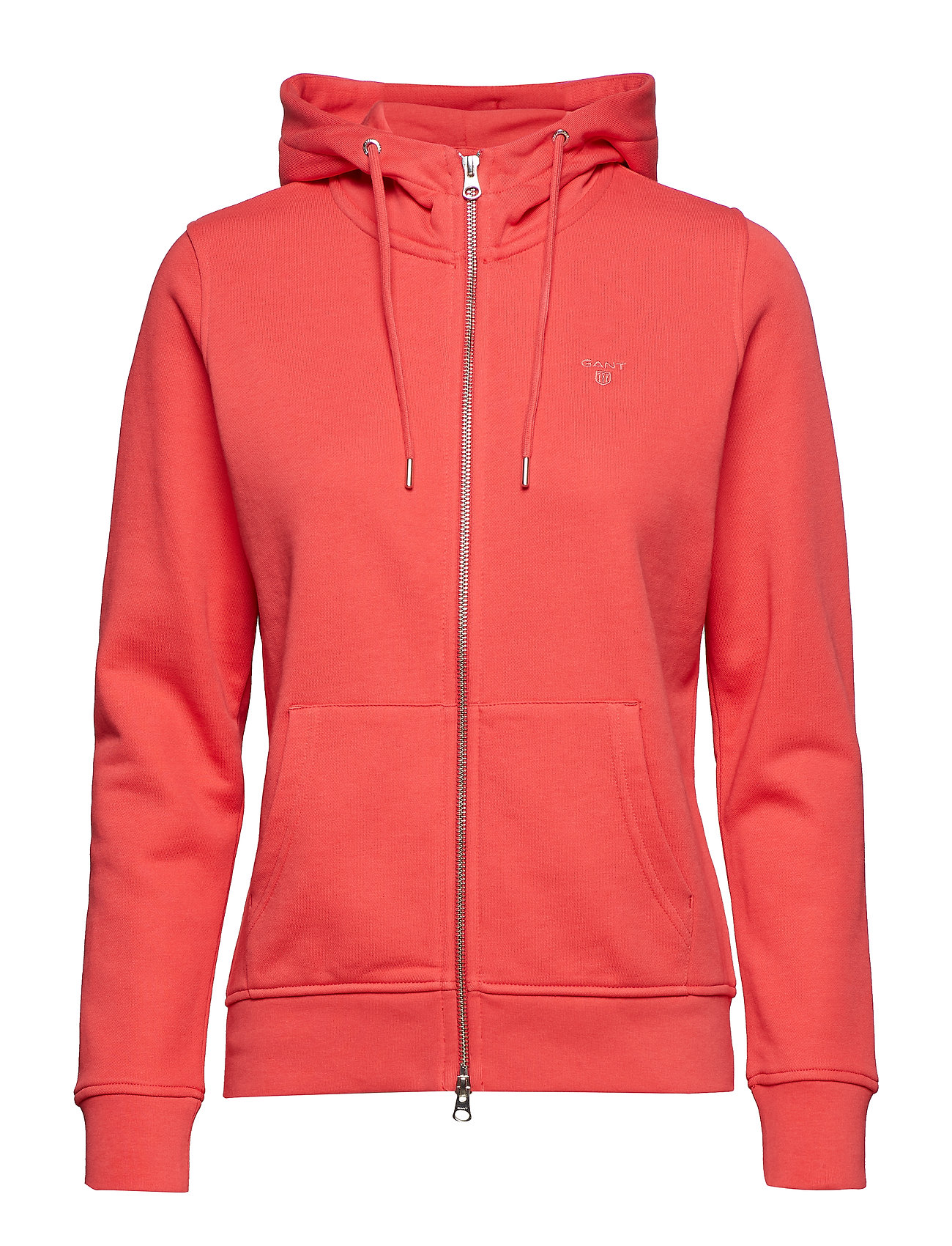 Tonal Shield Full Zip Hoodie Trui Rood Gant gant kopen in de aanbieding Tonal Shield Full Zip Hoodie Trui Rood Gant gant kopen in de aanbieding