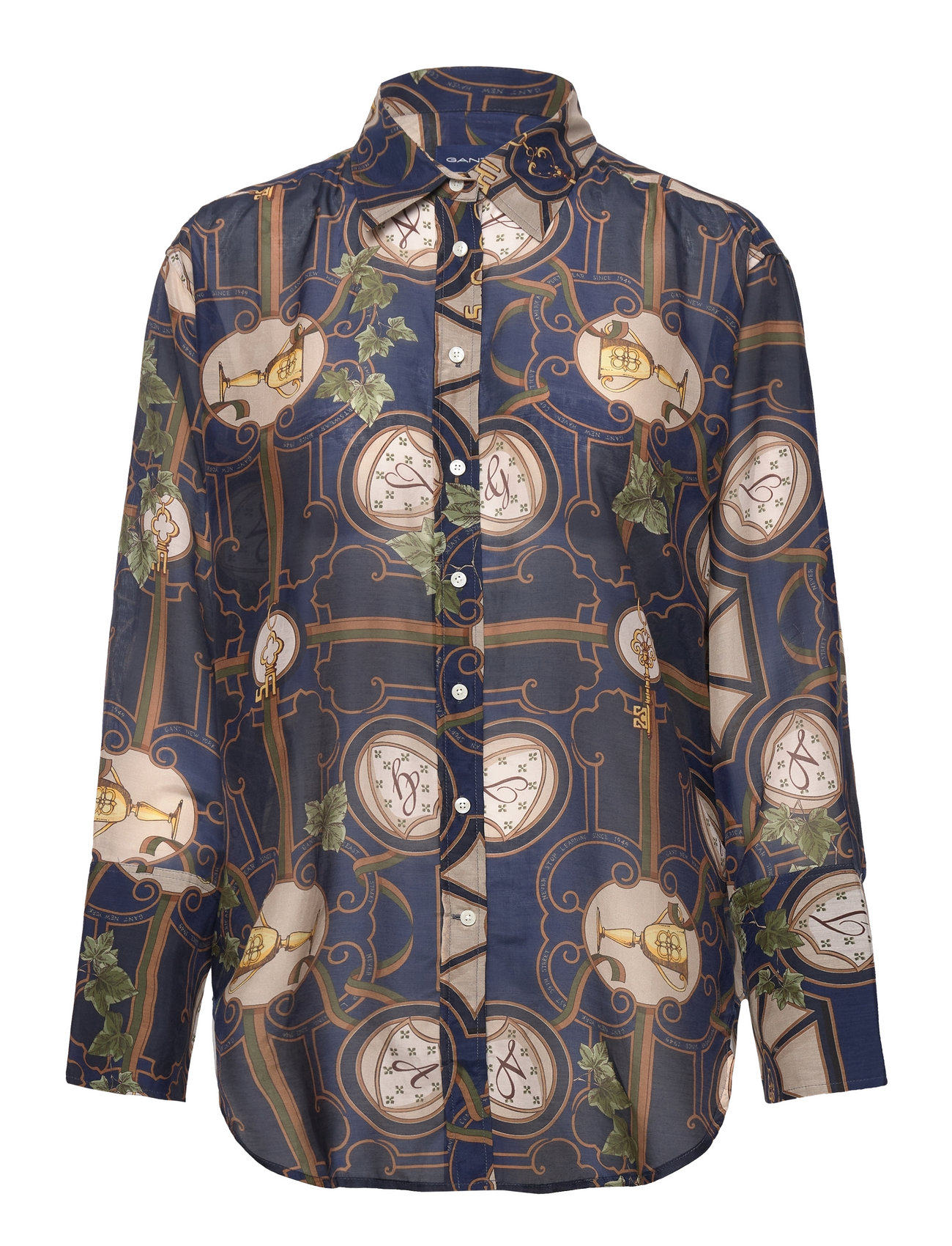 GANT D1. Rel American Luxe Cot Silk Manches longues