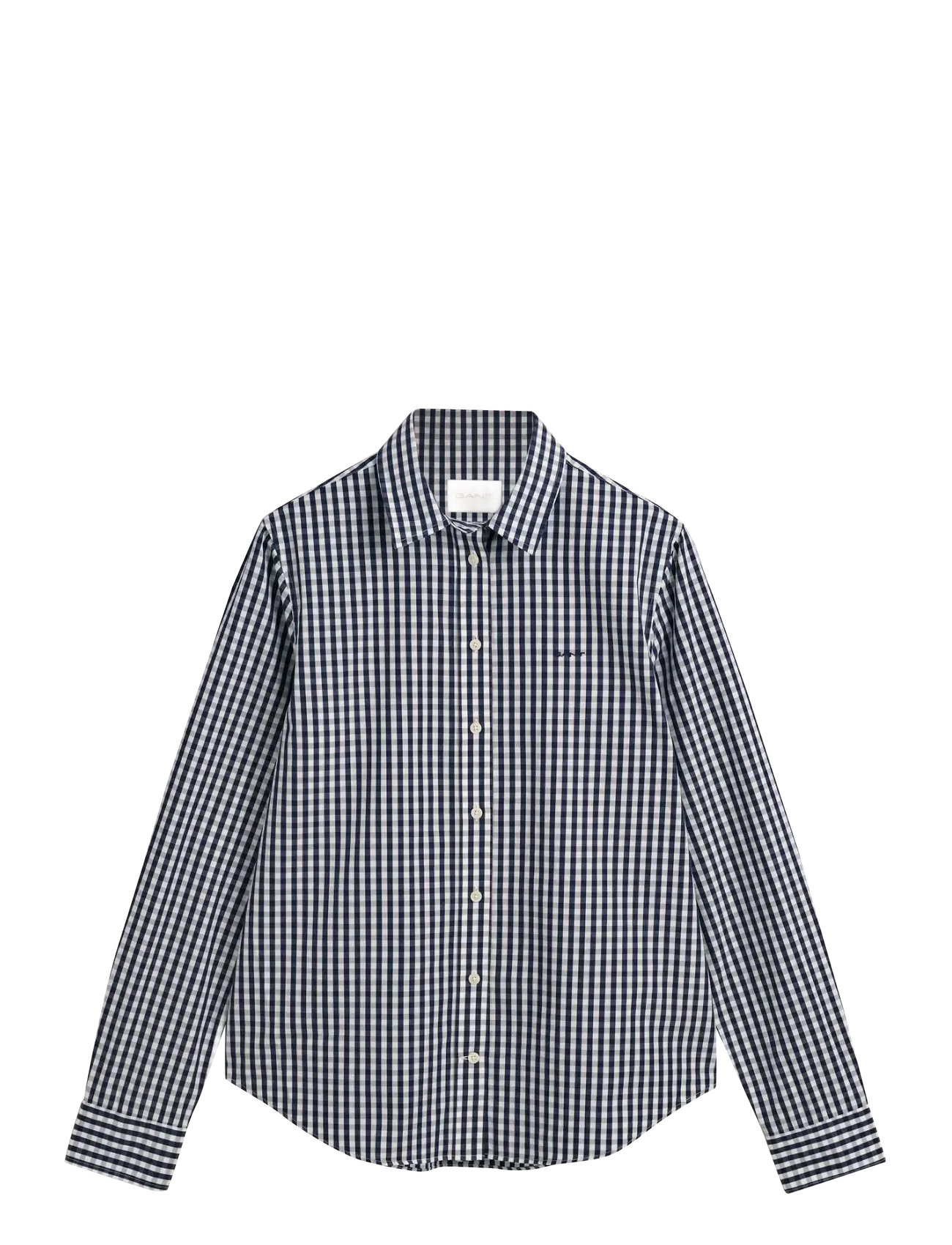 GANT Reg Poplin Gingham Shirt Patterned - 38 - Damen