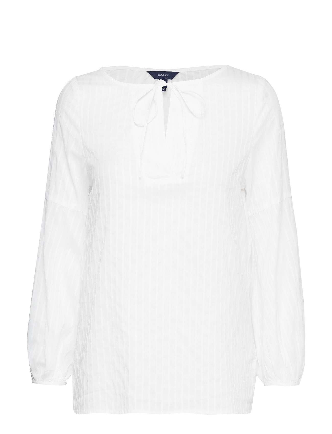 O2 Pp Sateen Striped Blouse Lange Mouwen Wit Gant gant kopen in de aanbieding O2 Pp Sateen Striped Blouse Lange Mouwen Wit Gant gant kopen in de aanbieding