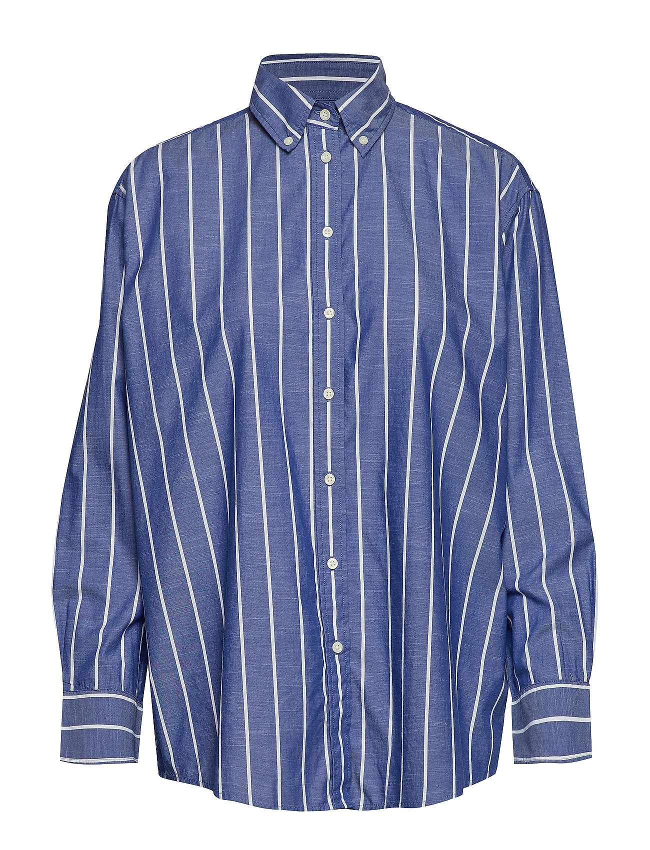 D1 Striped Chambray Shirt Overhemd Met Lange Mouwen Blauw Gant gant kopen in de aanbieding D1 Striped Chambray Shirt Overhemd Met Lange Mouwen Blauw Gant gant kopen in de aanbieding