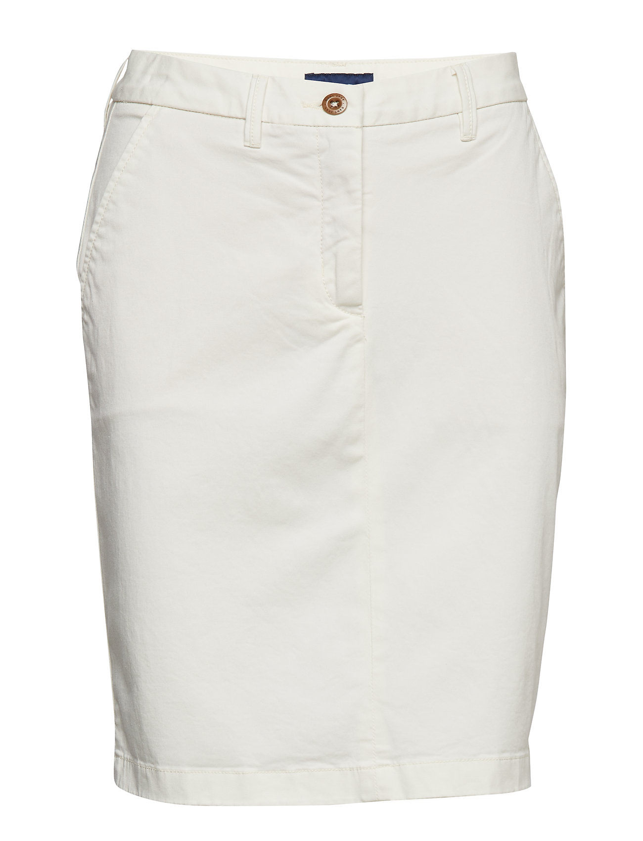 O1 Classic Chino Skirt Rok Knielengte Wit Gant gant kopen in de aanbieding O1 Classic Chino Skirt Rok Knielengte Wit Gant gant kopen in de aanbieding