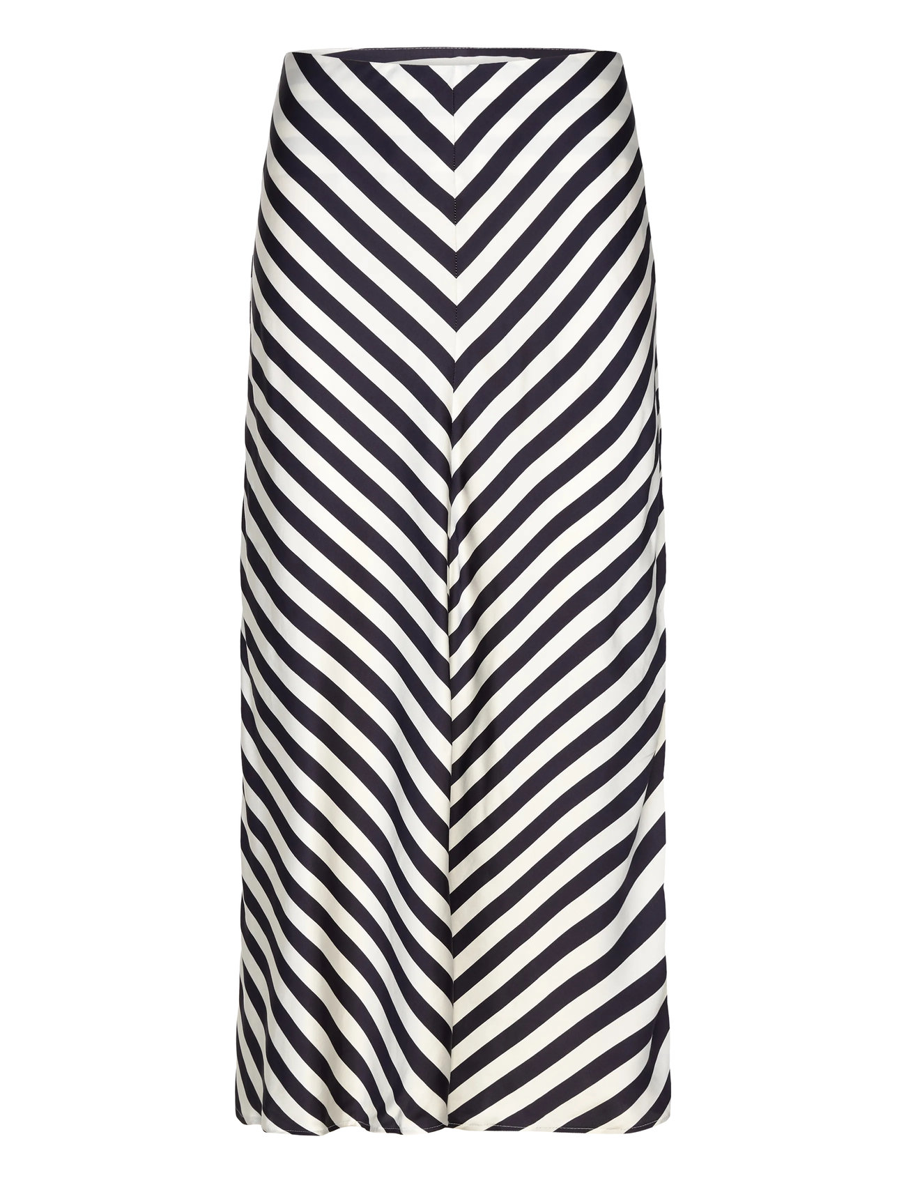 Chevron Striped Skirt Skirts Knee-length & Midi Skirts Navy GANT
