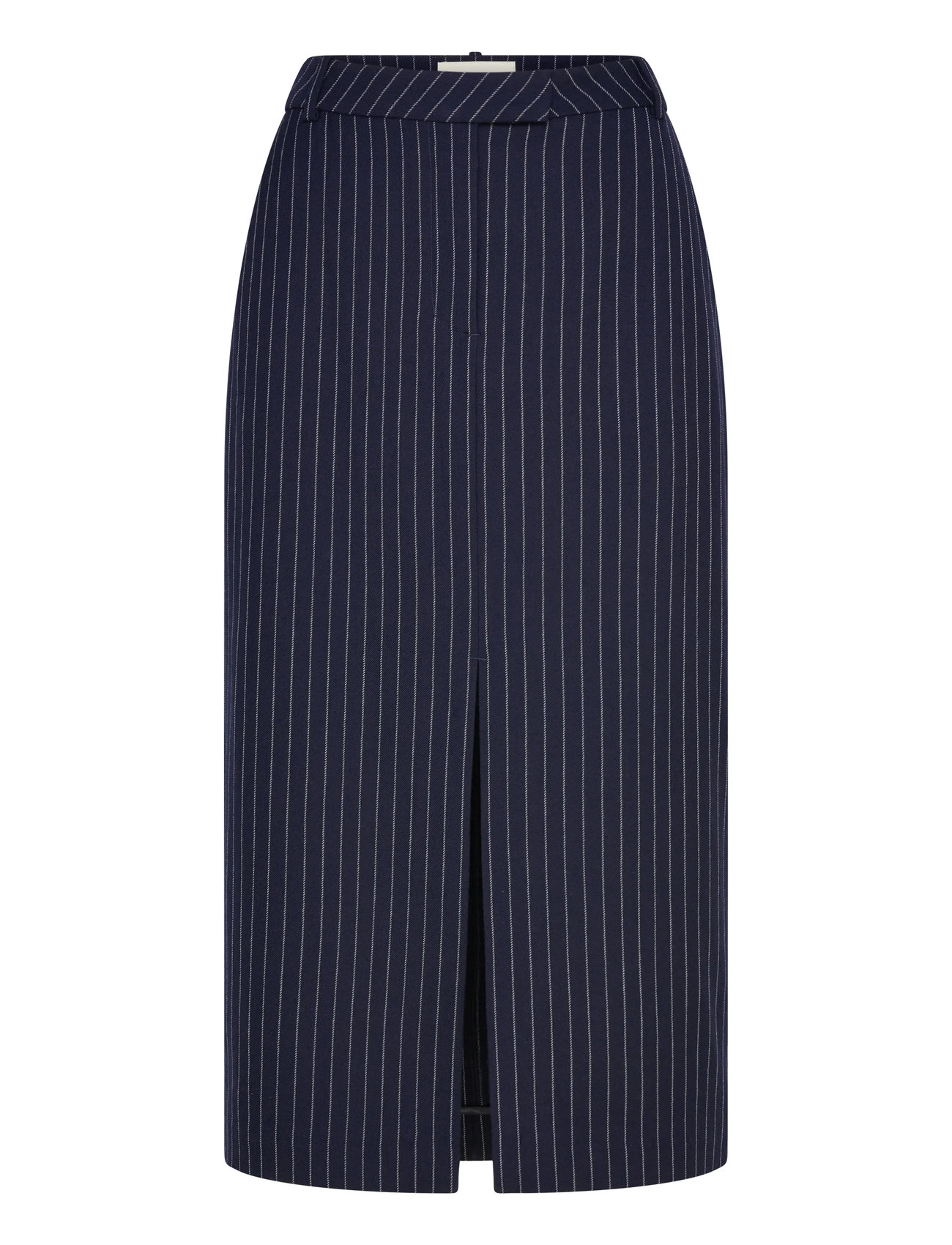 GANT Pinstripe Midi Rock Navy - 38 - Damen