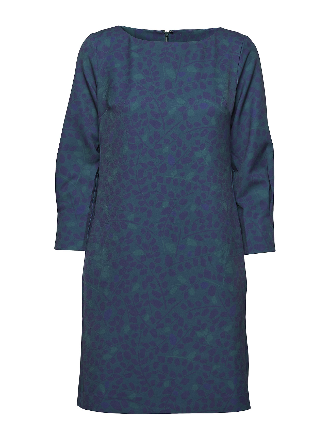 O1Printed September Dress Jurk Knielengte Blauw Gant gant kopen in de aanbieding O1Printed September Dress Jurk Knielengte Blauw Gant gant kopen in de aanbieding