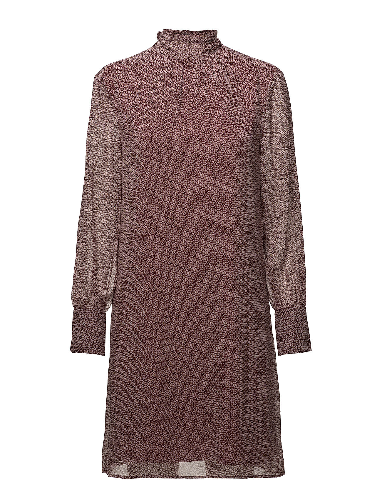 O2 Paisley Silk Dress Korte Jurk Paars Gant gant kopen in de aanbieding