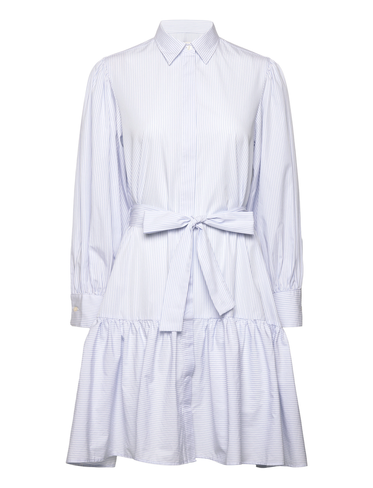 Reg Classic Poplin Striped Dress Dresses Shirt Dresses Purple GANT