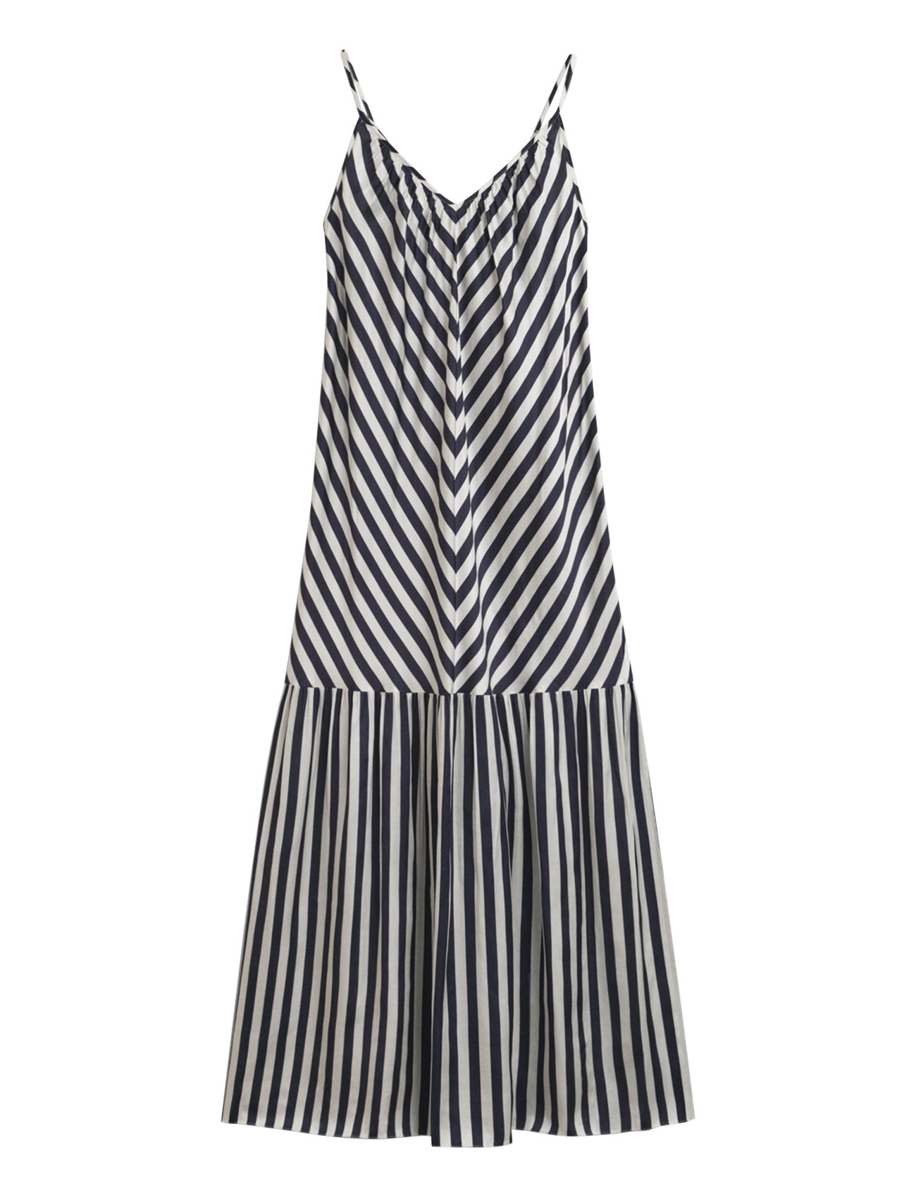Maxi Chevron Striped Strap Dress Maxikjole Festkjole Multi/patterned GANT