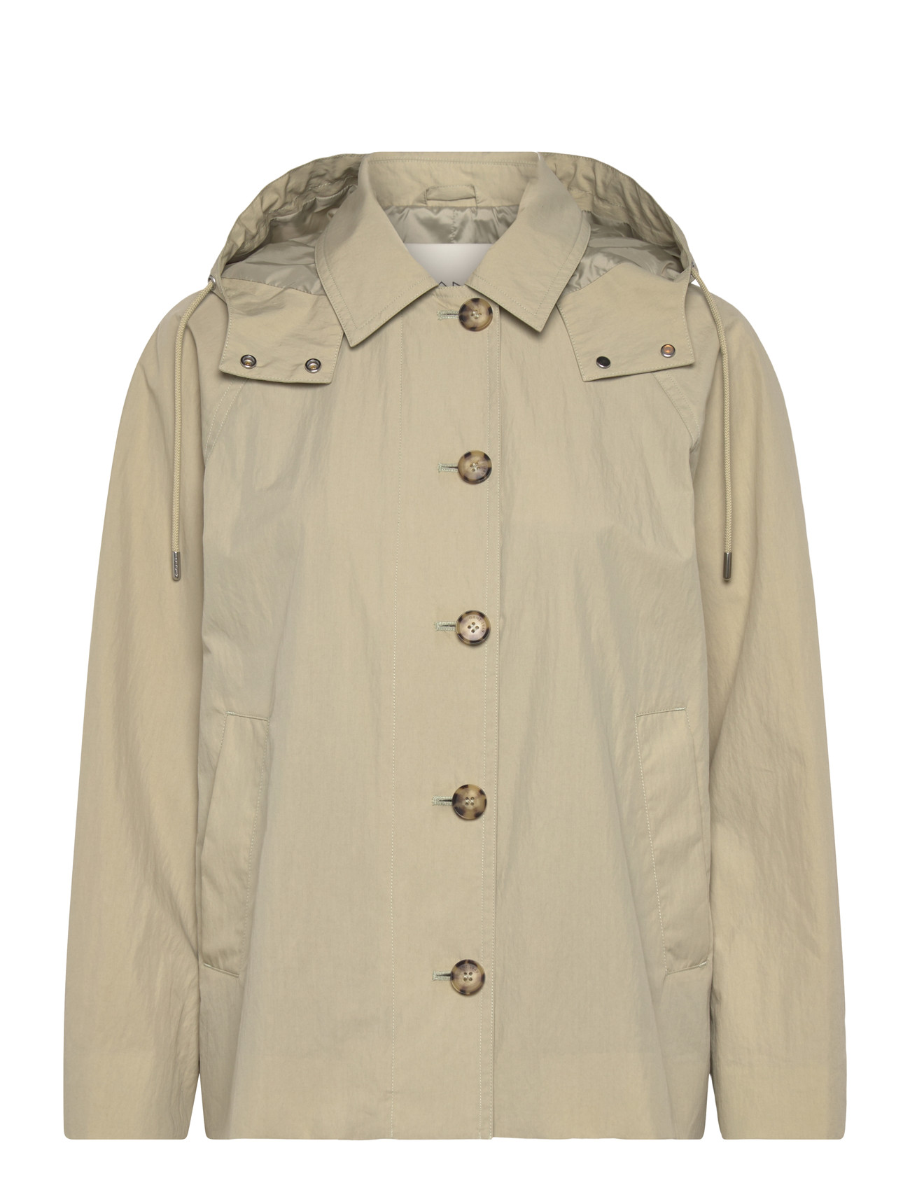 GANT Wind Jacket, S, Beige, Jakker > Windbreakers, Dame