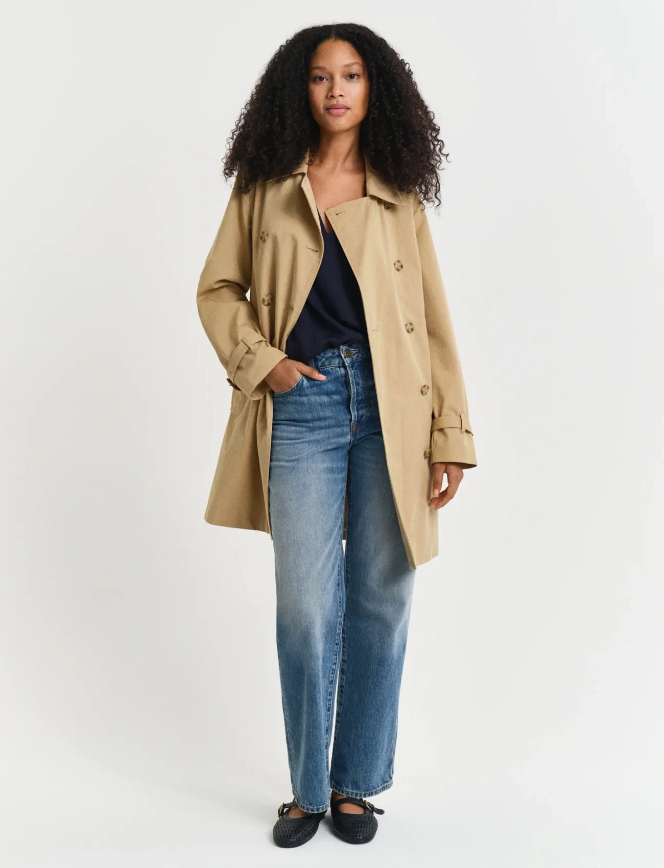 GANT Cotton Trench Coat
