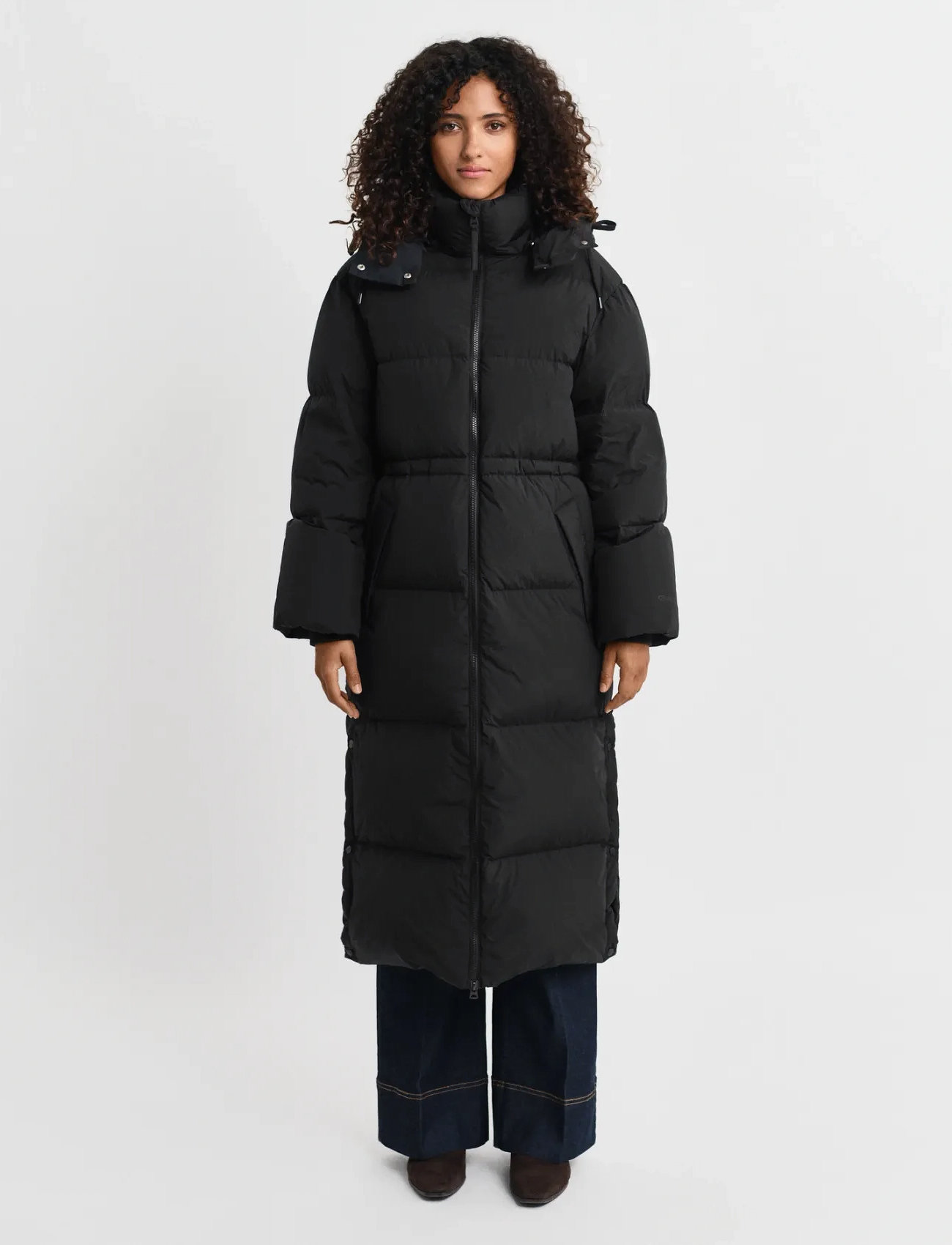 GANT Full Length Down Coat, XL, Multi/patterned, Jakker > Vatteret Jakke, Dame