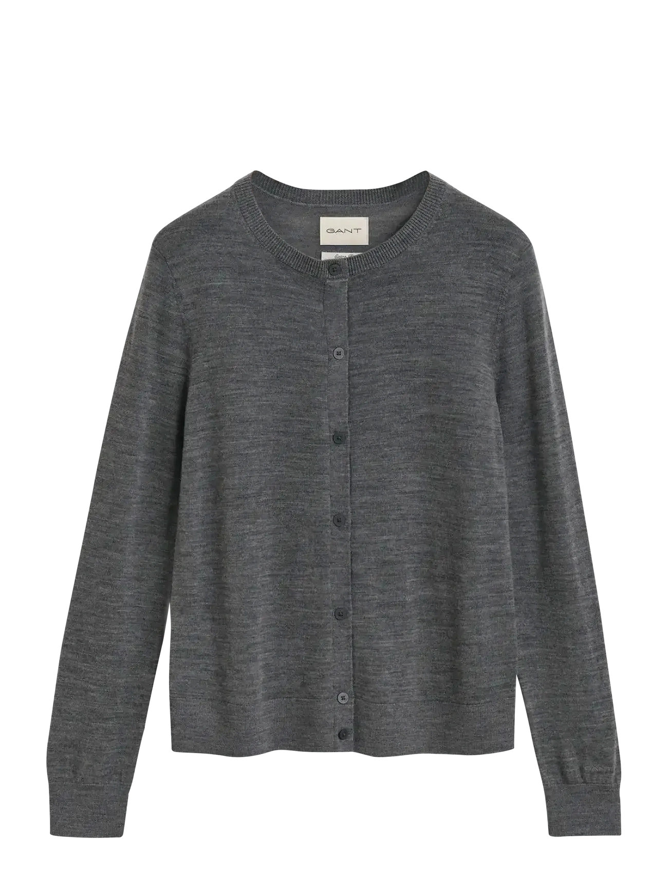 GANT Extrafine Merino Wolle Cardigan Patterned - XS - Damen