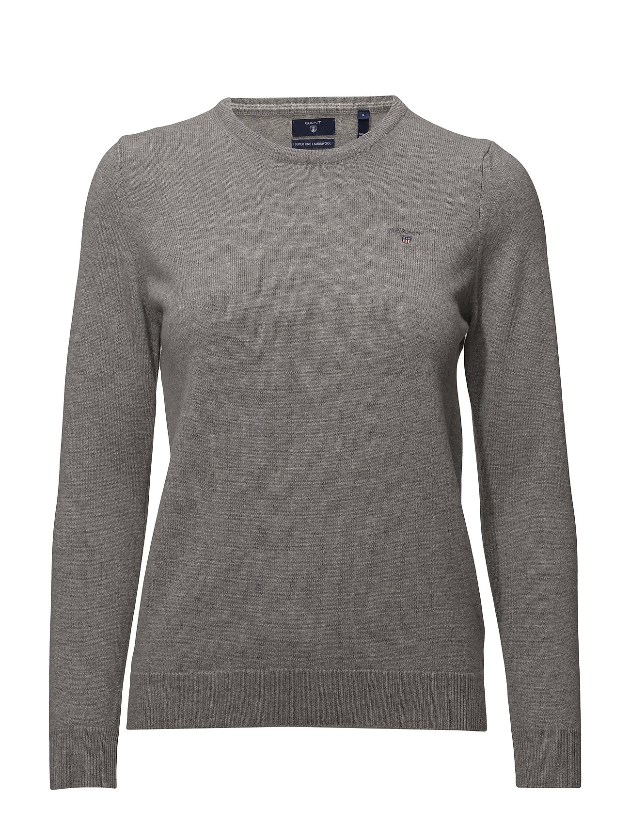 Köp märkeskläder från GANT på premiumklader.se GANT Fine Merino Wool Crew Tröja Ponderosa Pine för women