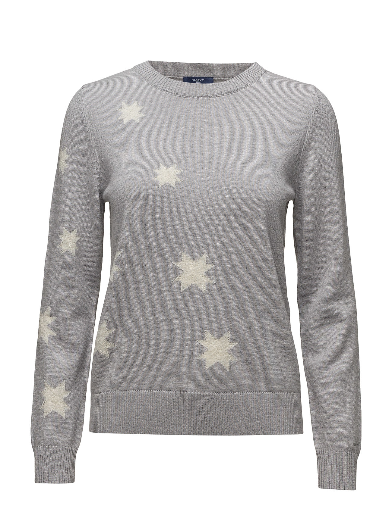 Op1 Winter Star Crew Gebreide Trui Grijs Gant gant kopen in de aanbieding Op1 Winter Star Crew Gebreide Trui Grijs Gant gant kopen in de aanbieding