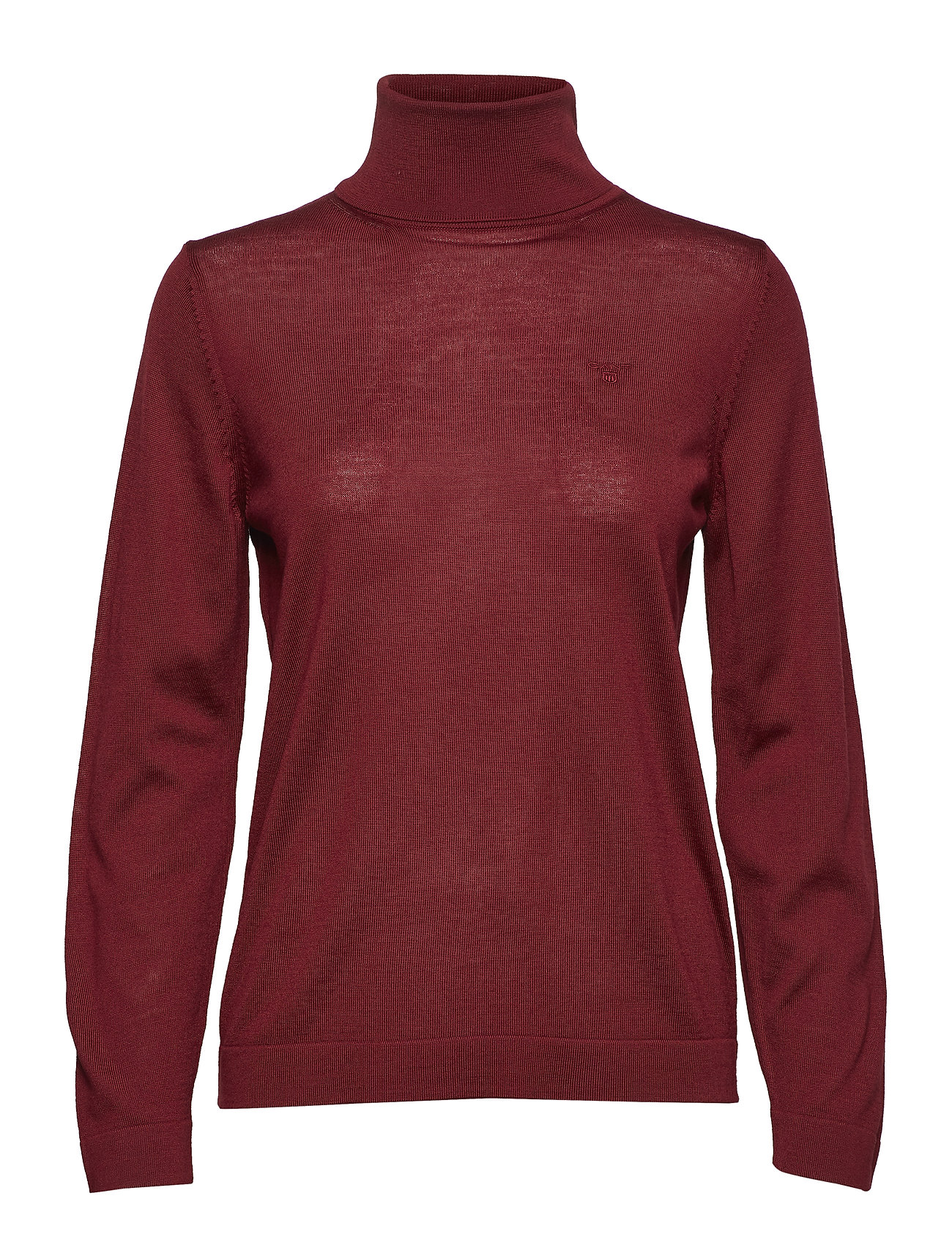 Fine Merino Turtle Neck Turtleneck Coltrui Rood Gant gant kopen in de aanbieding Fine Merino Turtle Neck Turtleneck Coltrui Rood Gant gant kopen in de aanbieding