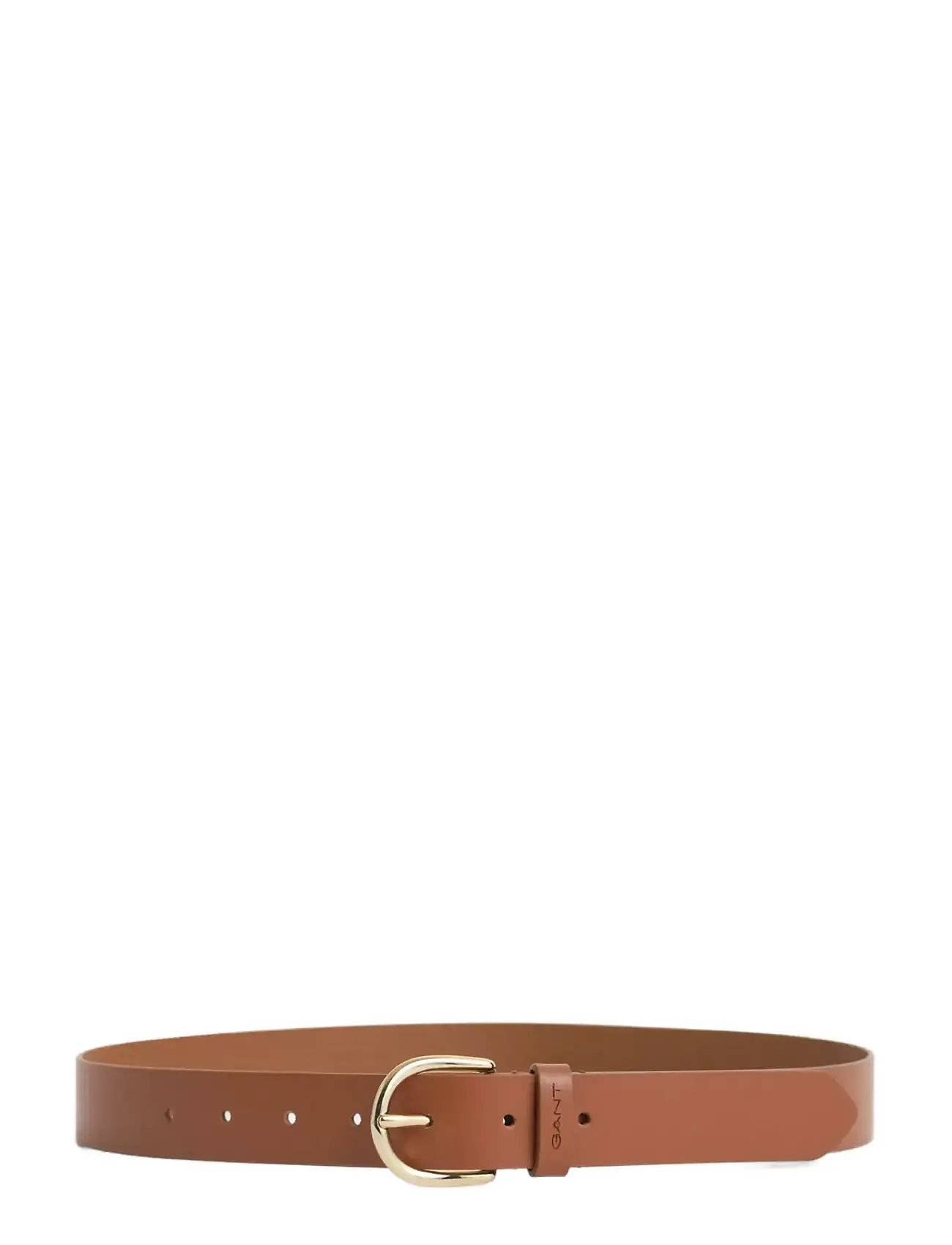 GANT Leather Belt, L/XL, Brown, Belts > Casual Belt, Dame