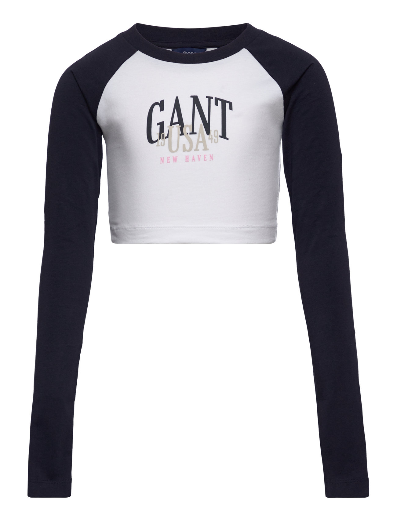 GANT Slim Top - Langærmede t-shirts - Boozt.com