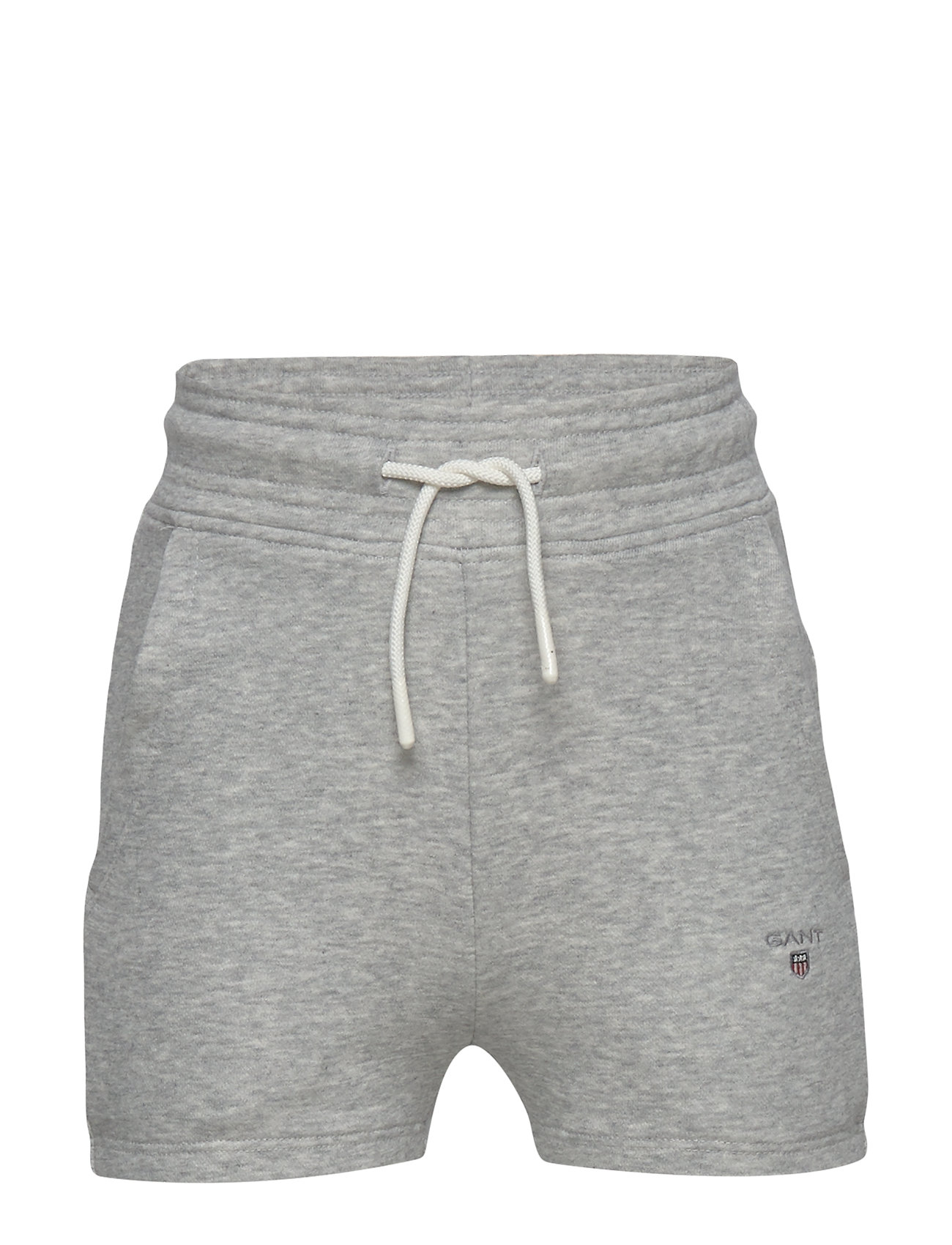 light grey sweat shorts