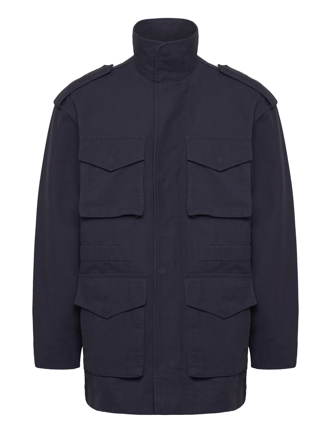 GANT Cotton Field Jacket Marinblå