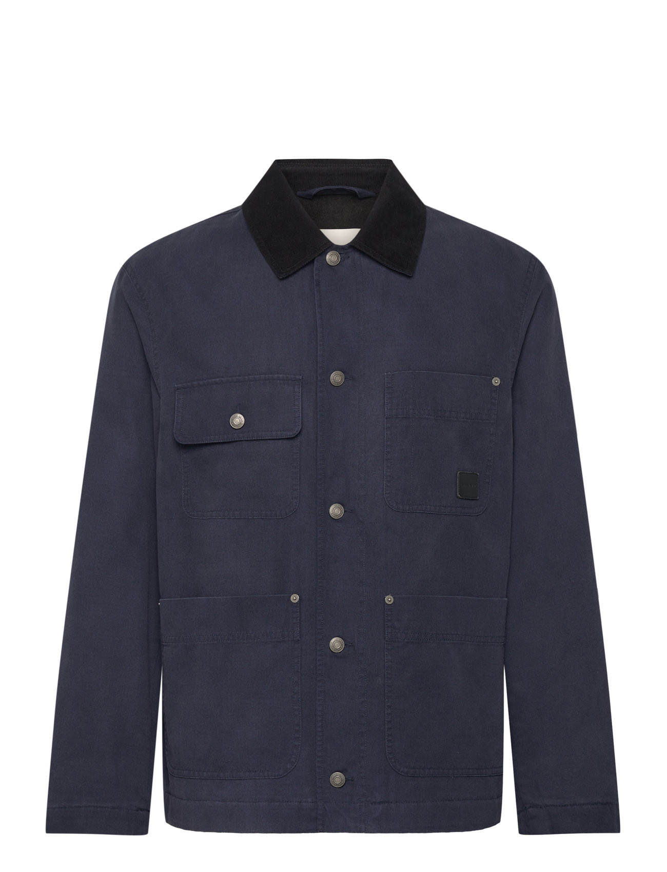 GANT Cotton Work Jacket Marinblå