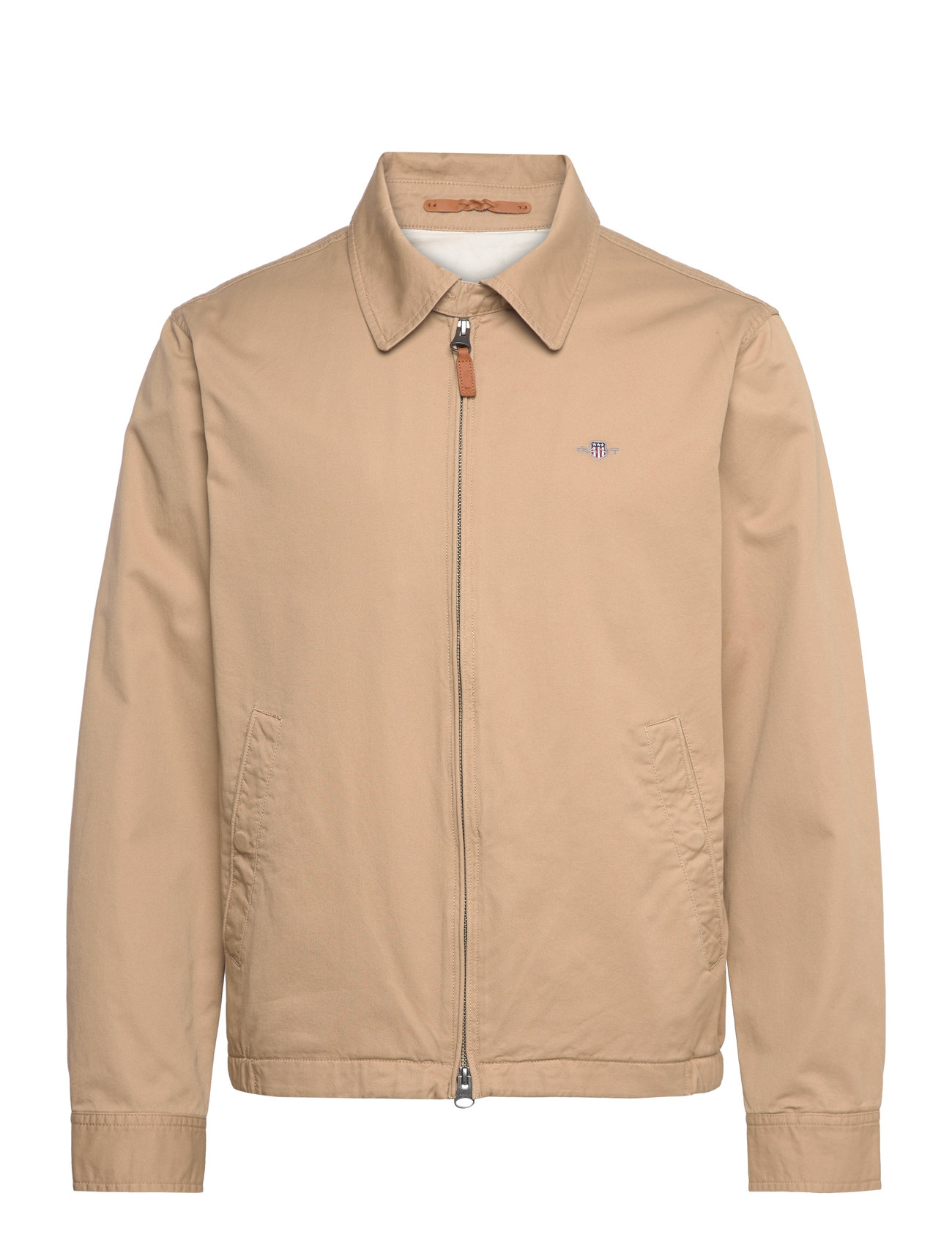 Cotton Windcheater Jacket Tynn Jakke Beige GANT
