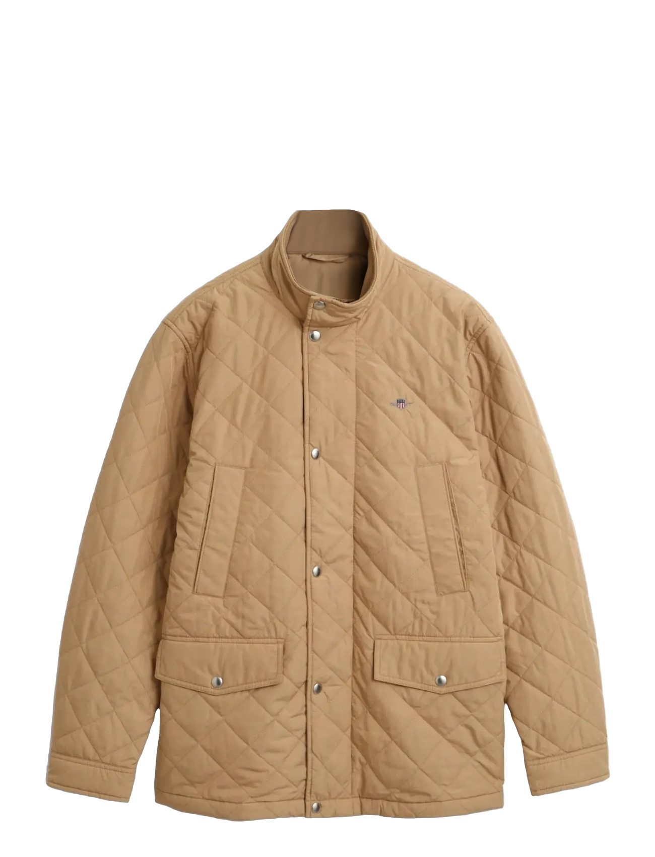 GANT Quilted Windcheater Mid Jacke Beige - L - Herren