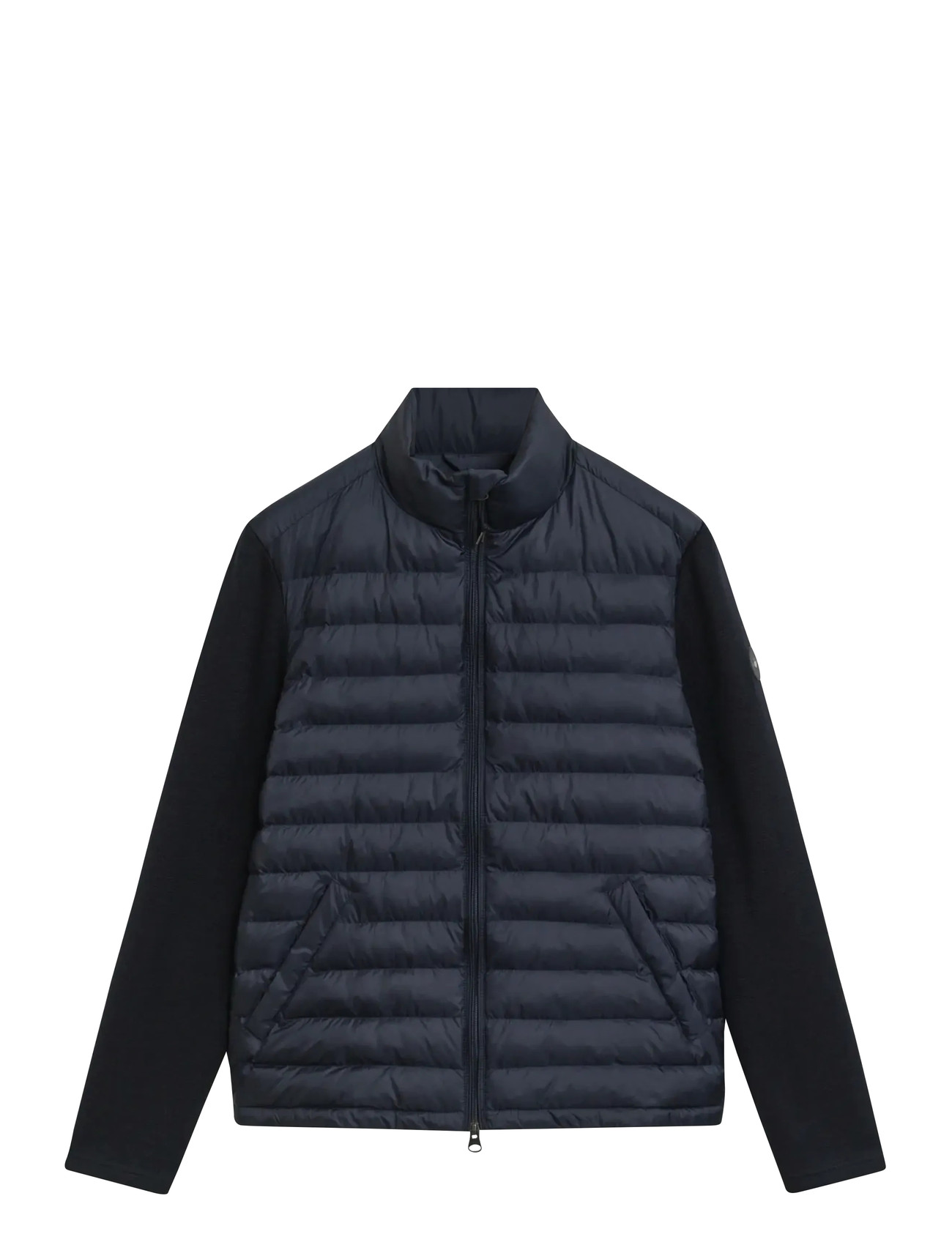 GANT Mixed Media Jacket, S, Navy, Jackets > Hybrid Jackets, Herre