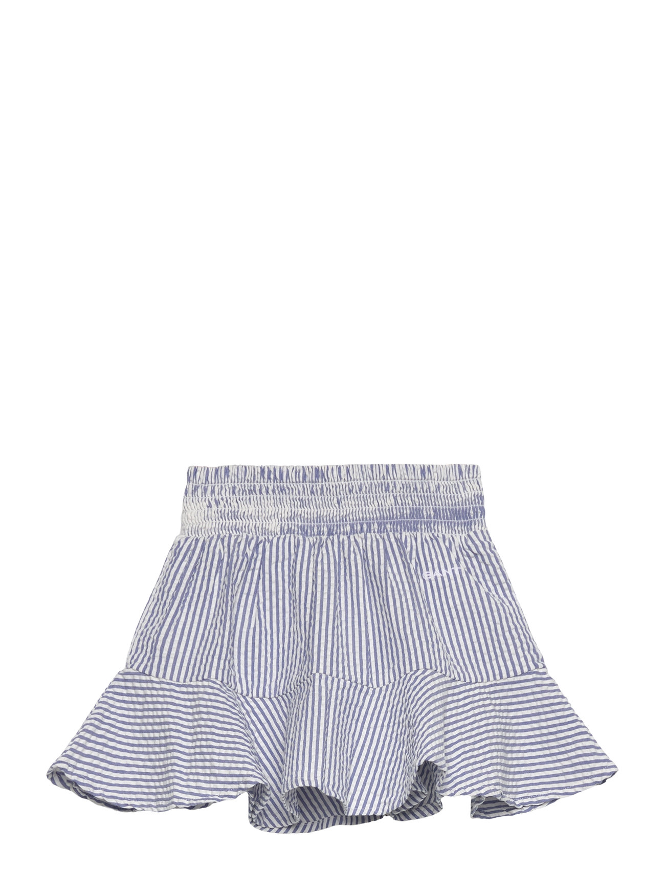 GANT Striped Seersucker Skirt, 92, Blue, Nederdele > Korte Nederdele, Børn