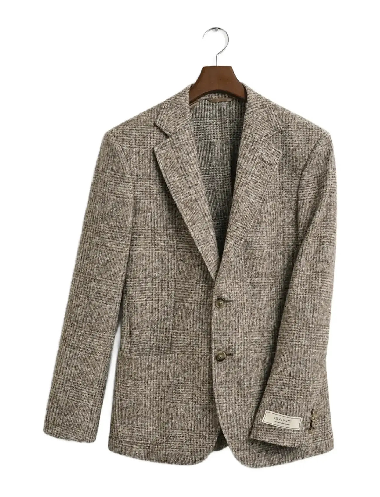 GANT Checked Knit Blazer Patterned - 50 - Herren