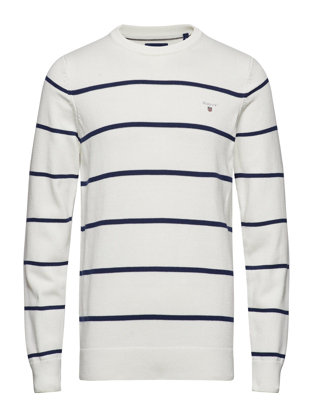 GANT CLASSIC COTTON BRETON CREW Ögrönlar GANT CLASSIC COTTON BRETON CREW Ögrönlar