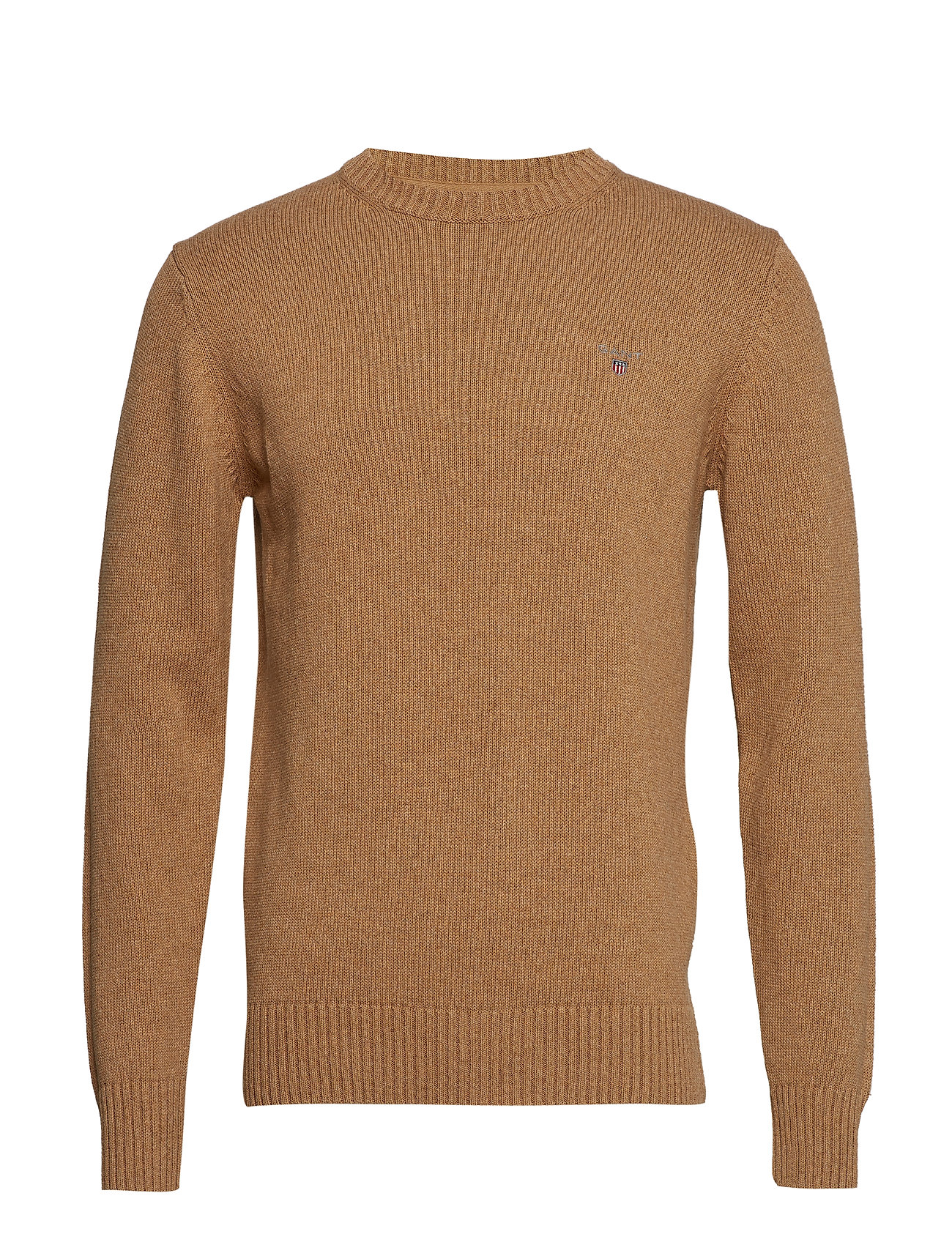 Casual Cotton Crew Gebreide Trui Met Ronde Kraag Bruin Gant gant kopen in de aanbieding Casual Cotton Crew Gebreide Trui Met Ronde Kraag Bruin Gant gant kopen in de aanbieding