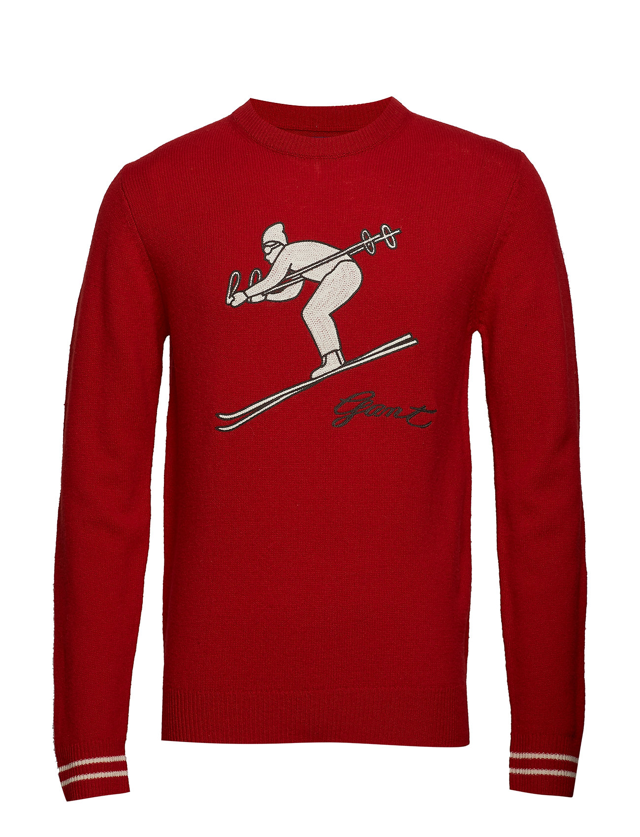 O1 Ski Crew Trui Met Lange Mouwen Rood Gant gant kopen in de aanbieding O1 Ski Crew Trui Met Lange Mouwen Rood Gant gant kopen in de aanbieding