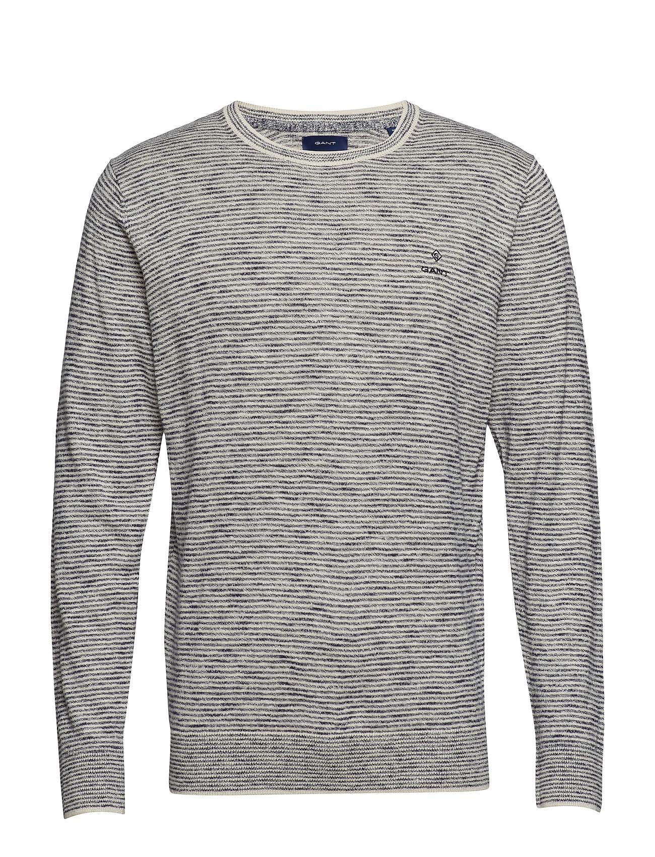 O2 Cotton Linen Crew Gebreide Trui Met Ronde Kraag Grijs Gant gant kopen in de aanbieding O2 Cotton Linen Crew Gebreide Trui Met Ronde Kraag Grijs Gant gant kopen in de aanbieding