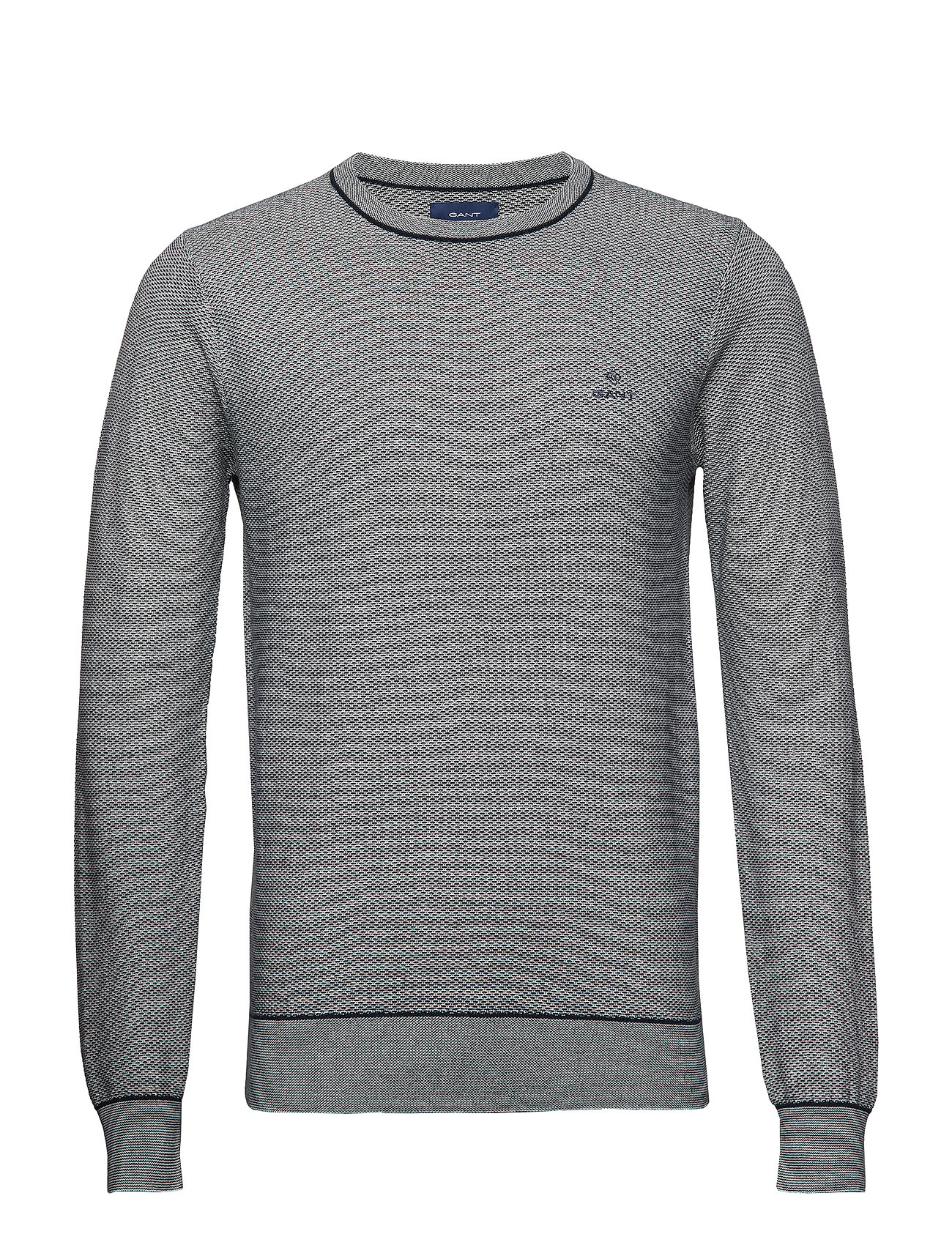 O1 Micro Texture Crew Gebreide Trui Met Ronde Kraag Grijs Gant gant kopen in de aanbieding O1 Micro Texture Crew Gebreide Trui Met Ronde Kraag Grijs Gant gant kopen in de aanbieding