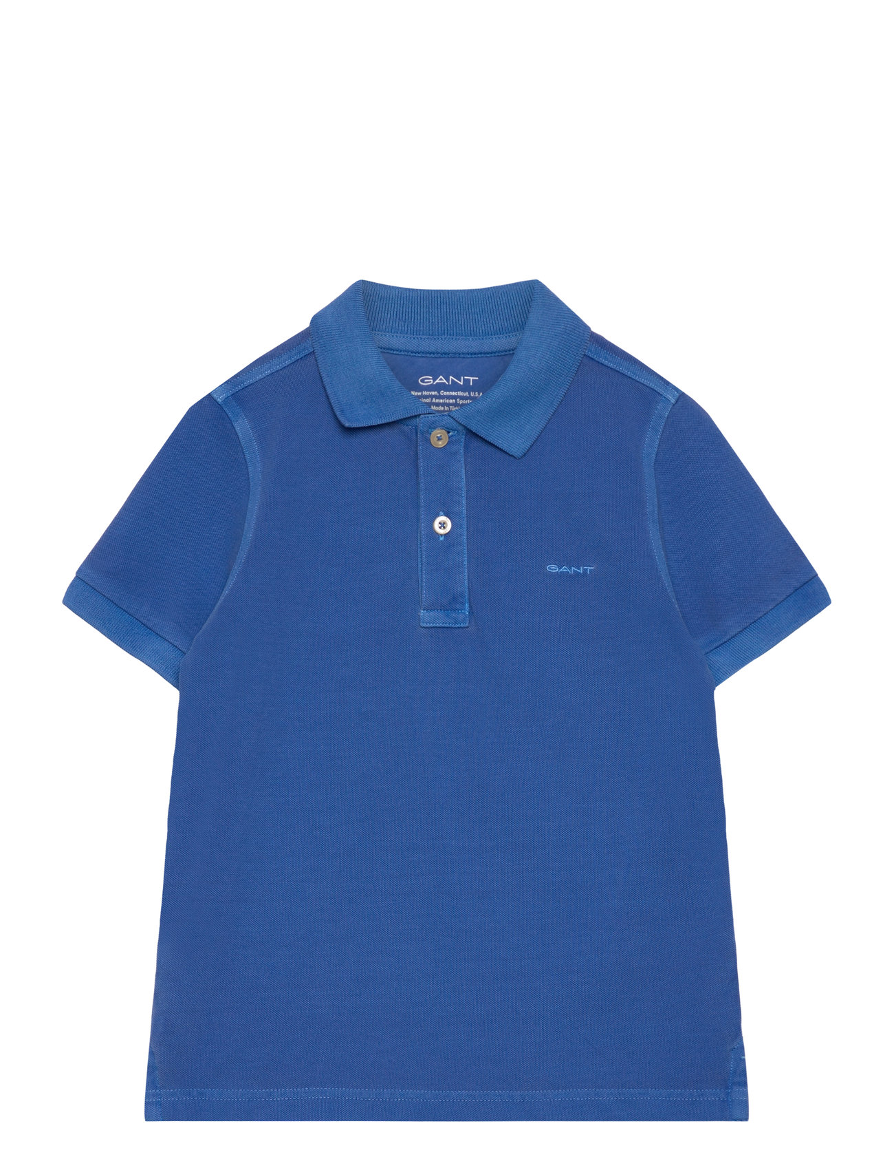 Sunfaded Pique Ss Rugger Blue GANT