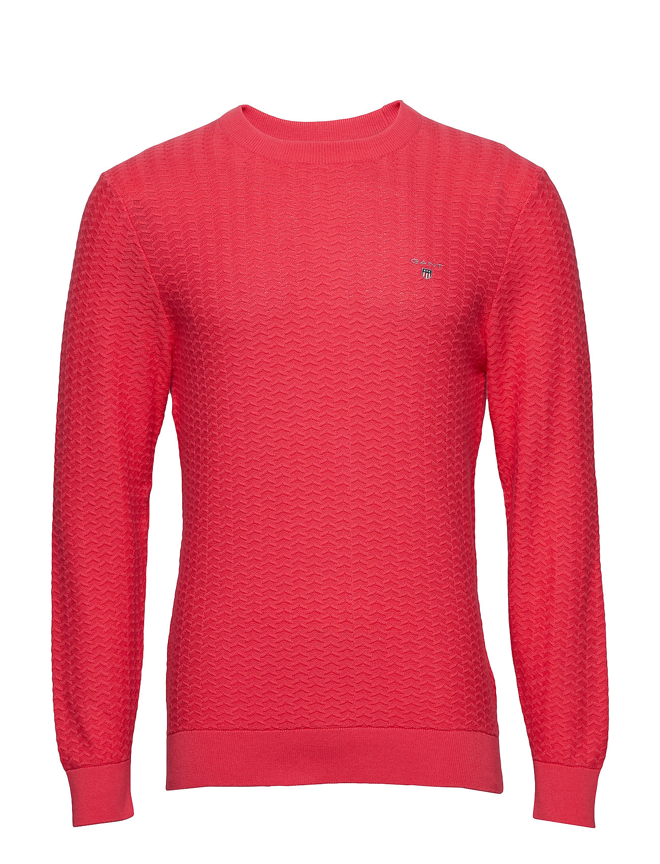 O2 Herringb Texture Crew Gebreide Trui Met Ronde Kraag Rood Gant gant kopen in de aanbieding O2 Herringb Texture Crew Gebreide Trui Met Ronde Kraag Rood Gant gant kopen in de aanbieding
